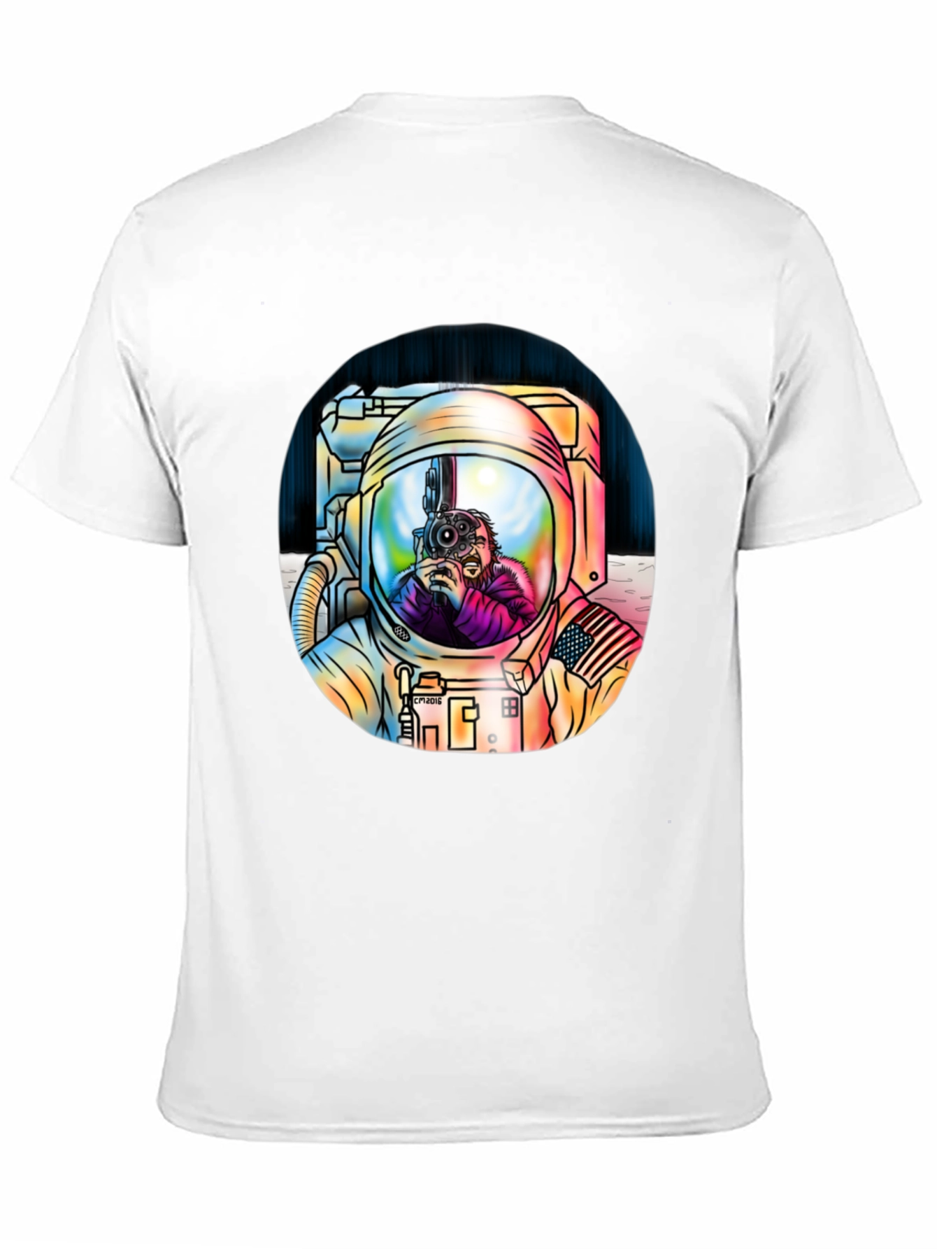 Astronaut Photographer Graphic Tee