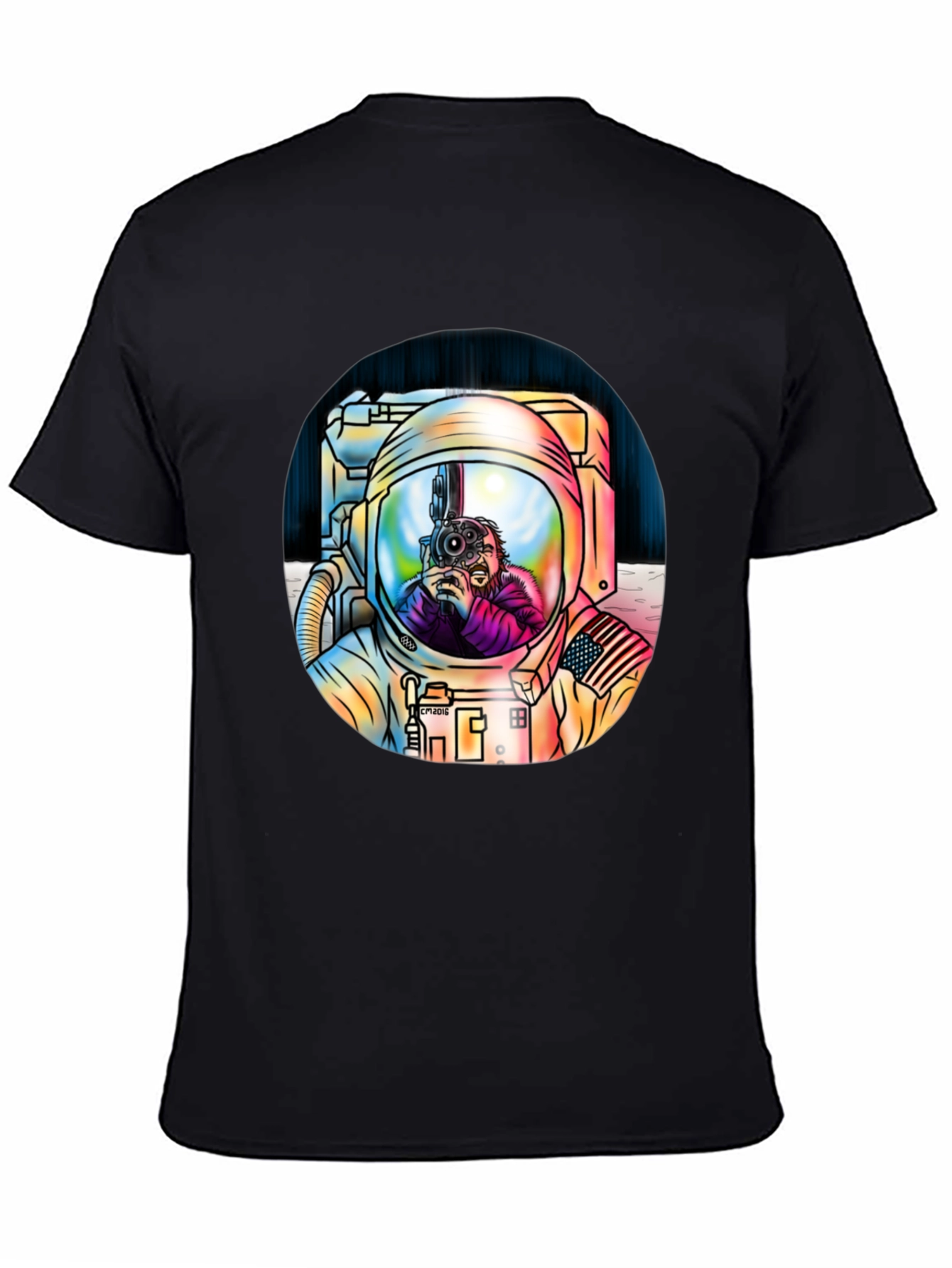 Astronaut Photographer Graphic Tee