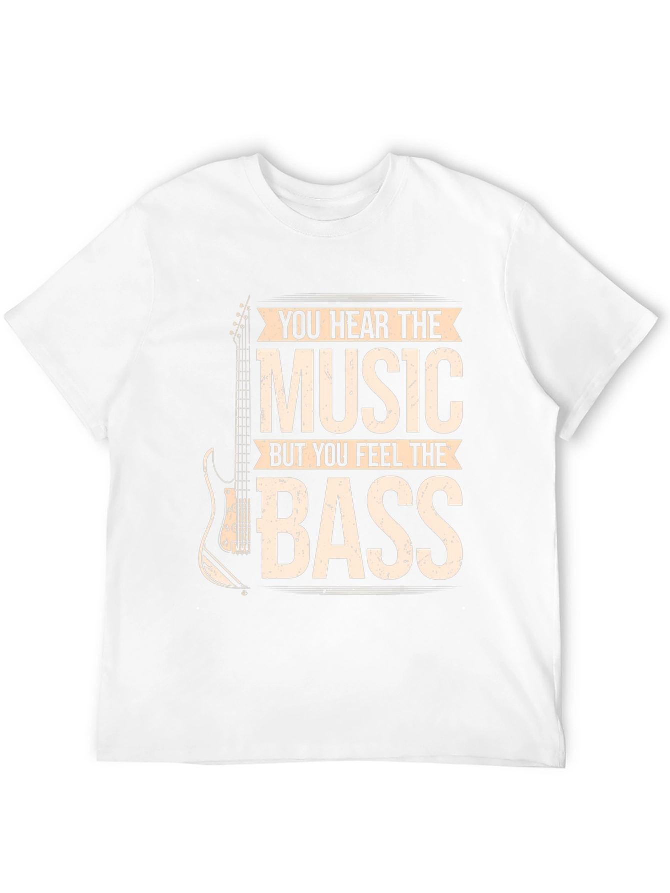 Music Lovers T-Shirt: Hear the Music Feel the Bass!