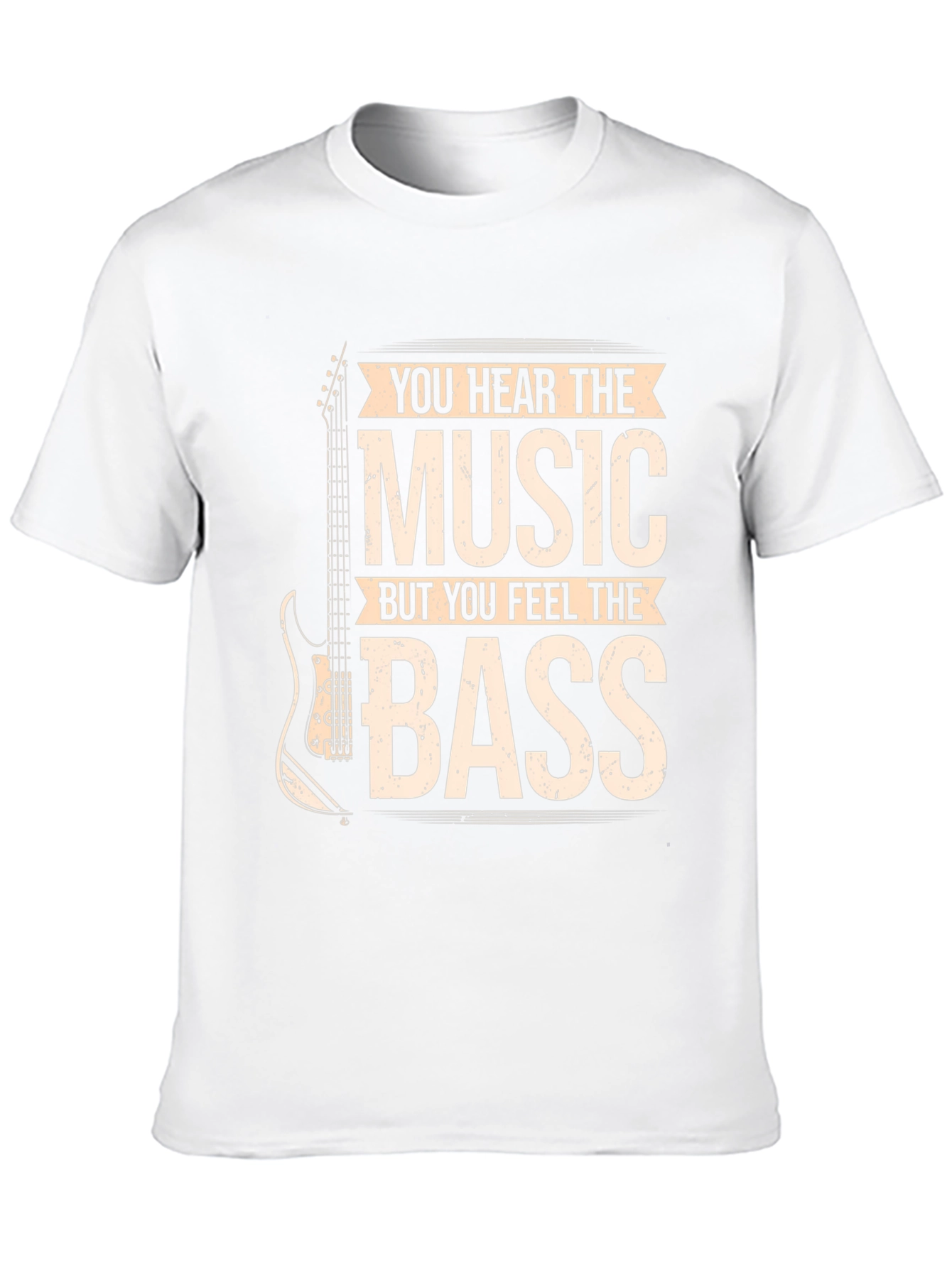 Music Lovers T-Shirt: Hear the Music Feel the Bass!