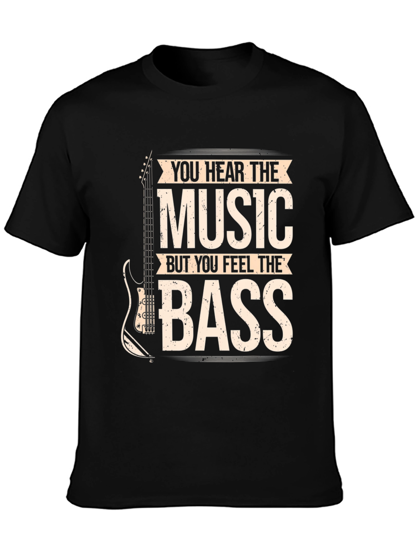Music Lovers T-Shirt: Hear the Music Feel the Bass!