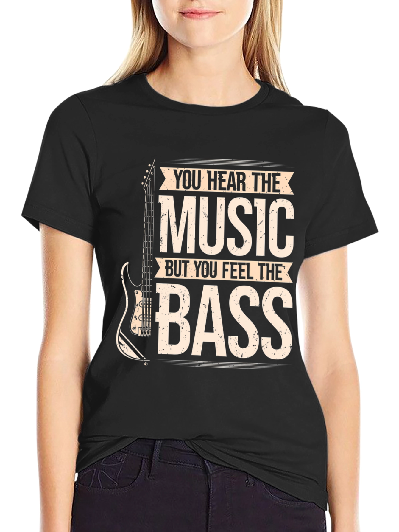Music Lovers T-Shirt: Hear the Music Feel the Bass!