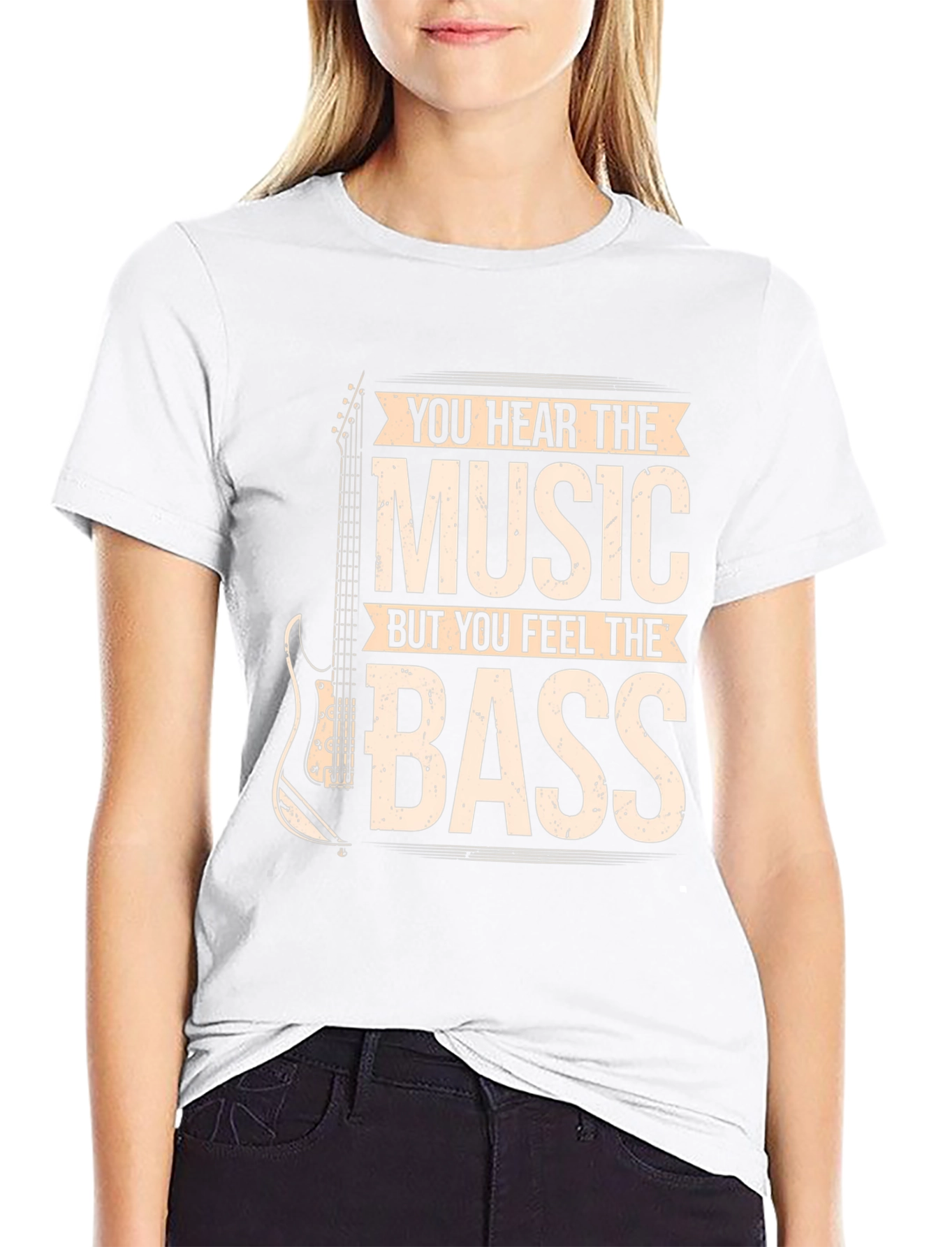 Music Lovers T-Shirt: Hear the Music Feel the Bass!