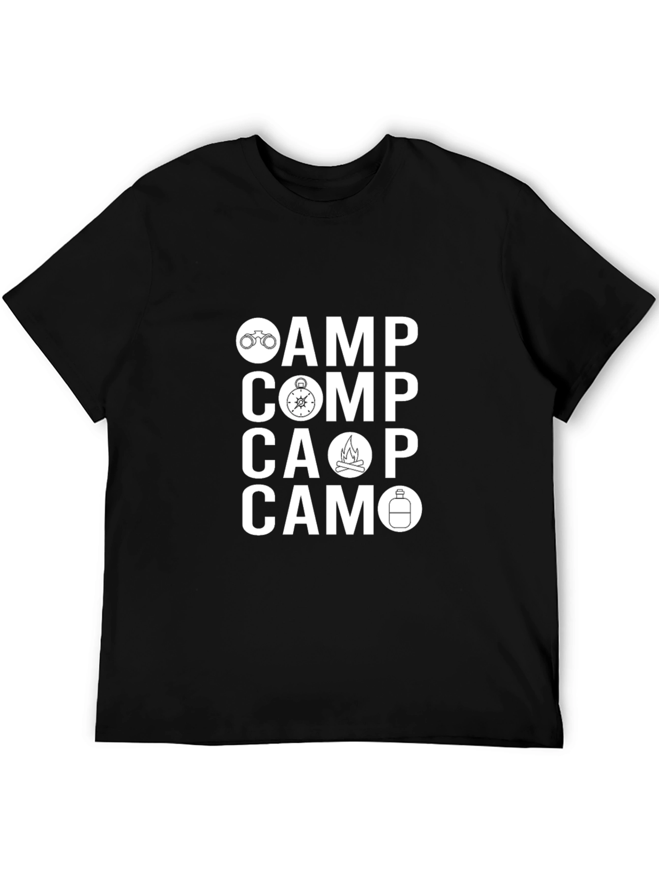 CAMP T-Shirt - Adventure Camping Graphic Tee