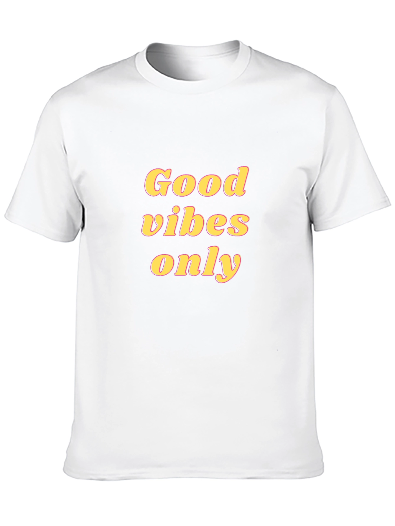 Good Vibes Only Graphic Tee - Stylish Comfort