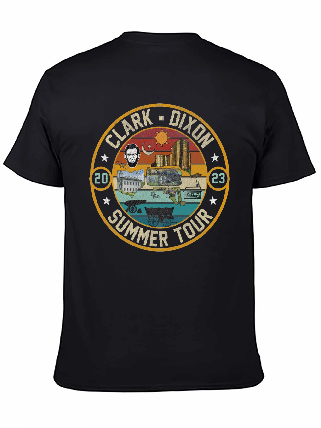 Clark Dixon Summer Tour Graphic T-Shirt