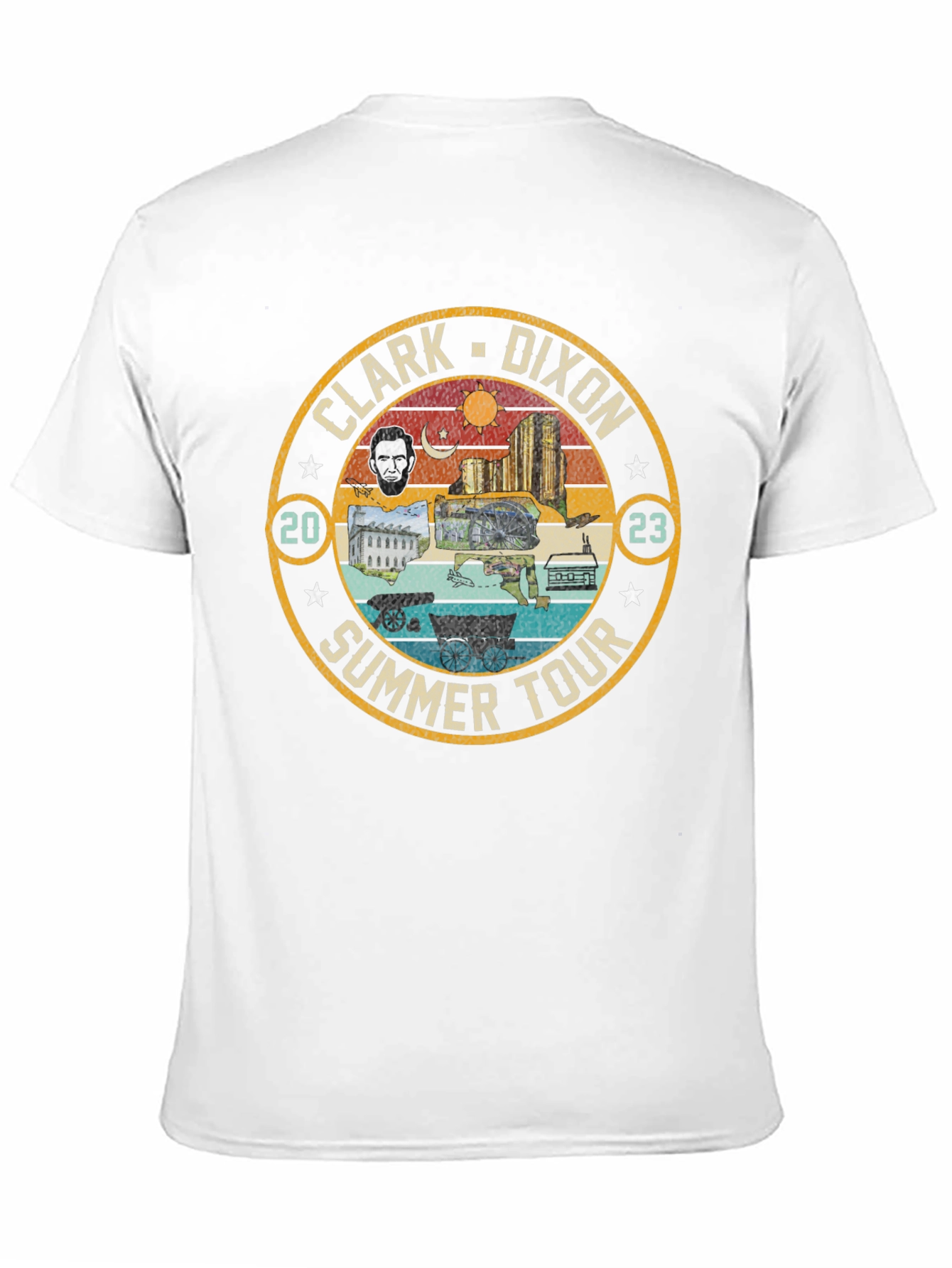Clark Dixon Summer Tour Graphic T-Shirt