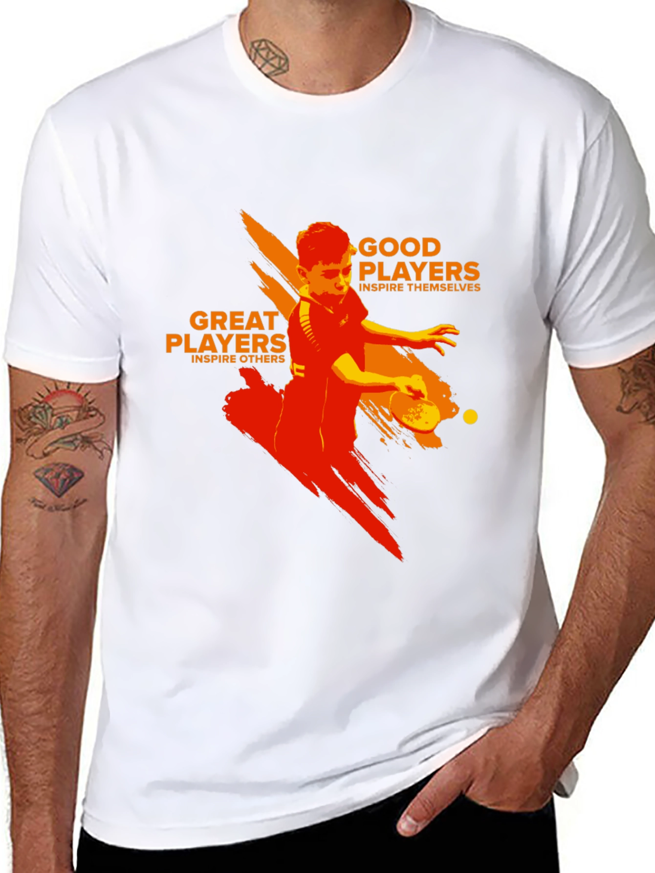 Inspirational Table Tennis Player T-Shirt
