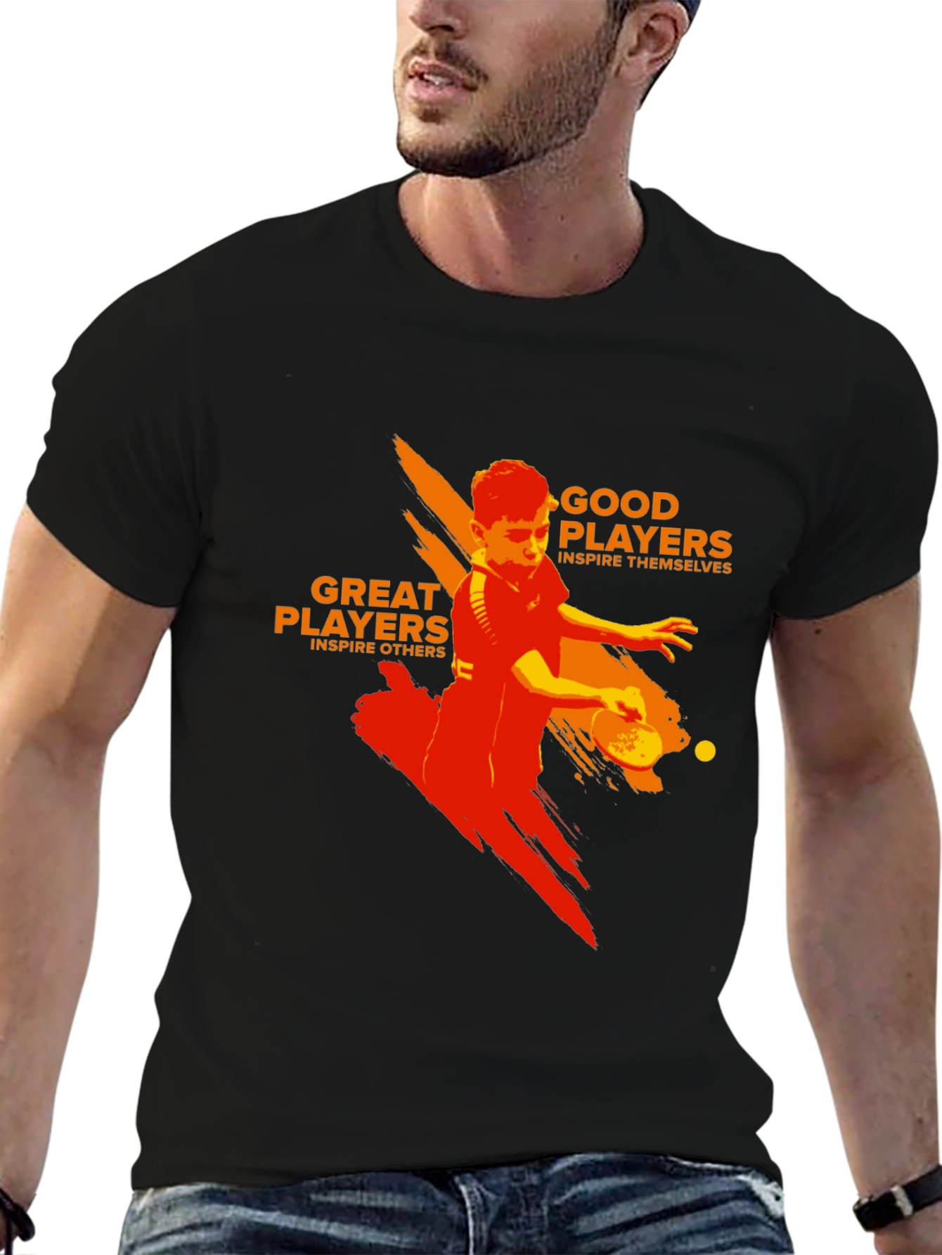 Inspirational Table Tennis Player T-Shirt
