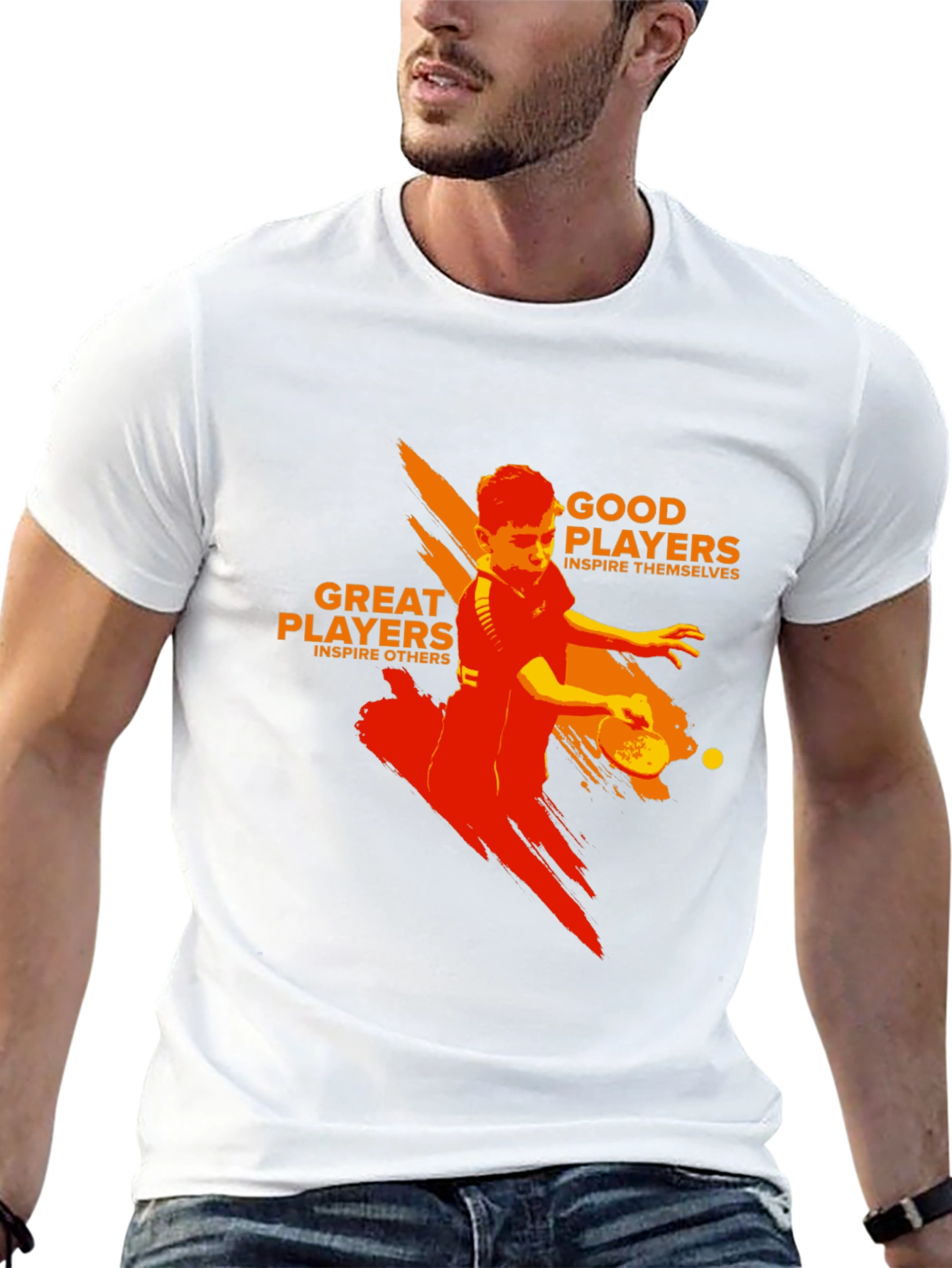 Inspirational Table Tennis Player T-Shirt