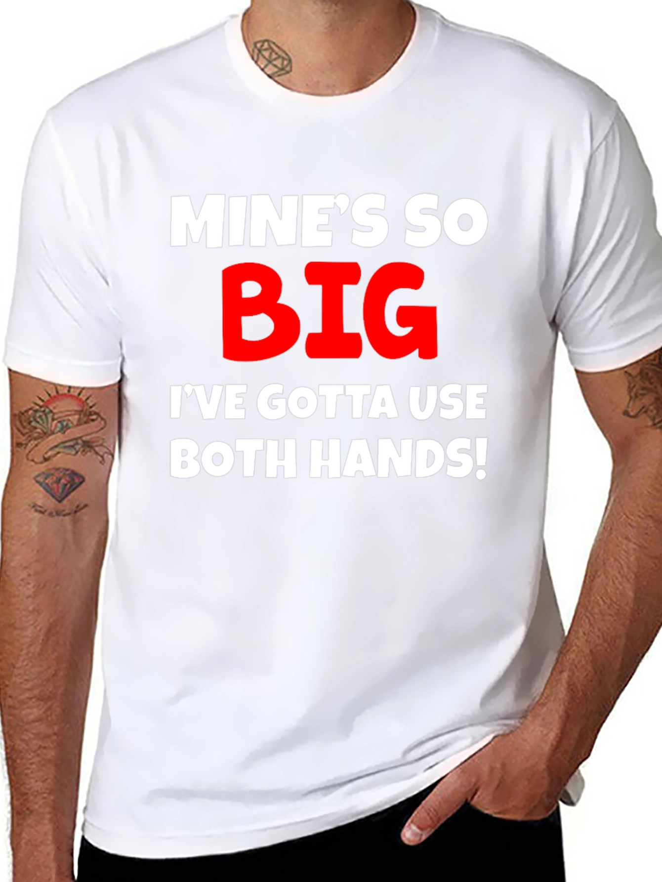 Mines So Big Graphic T-Shirt