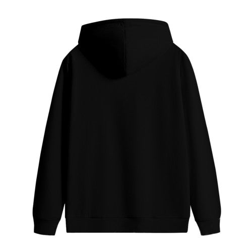 Surely Not Everybody Was Kung Fu Fighting" Graphic Hoodie - Unisex Retro Casual Pullover (Black & White)