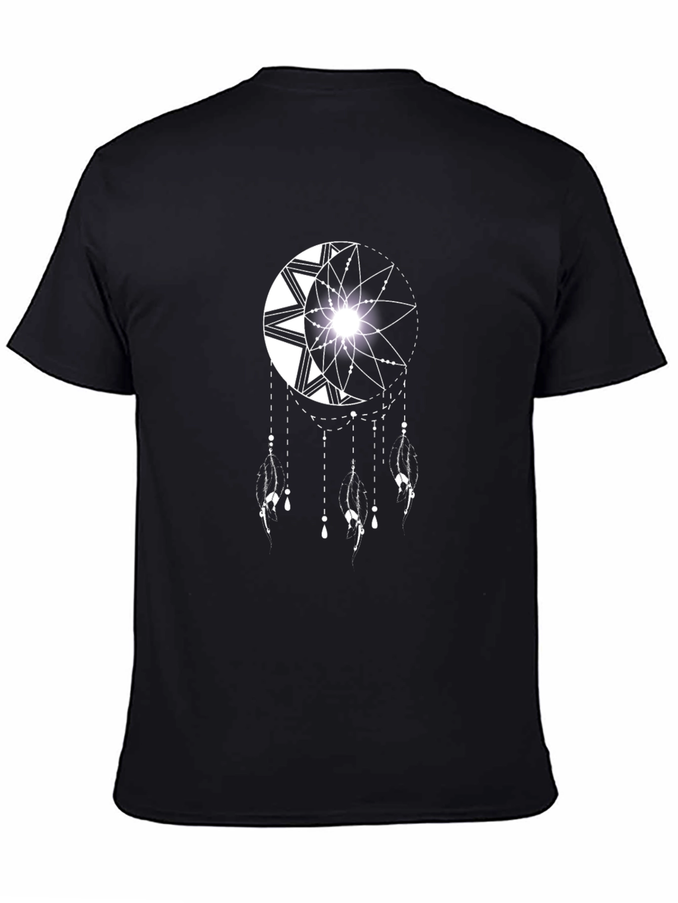 Dreamcatcher Graphic Black T-Shirt