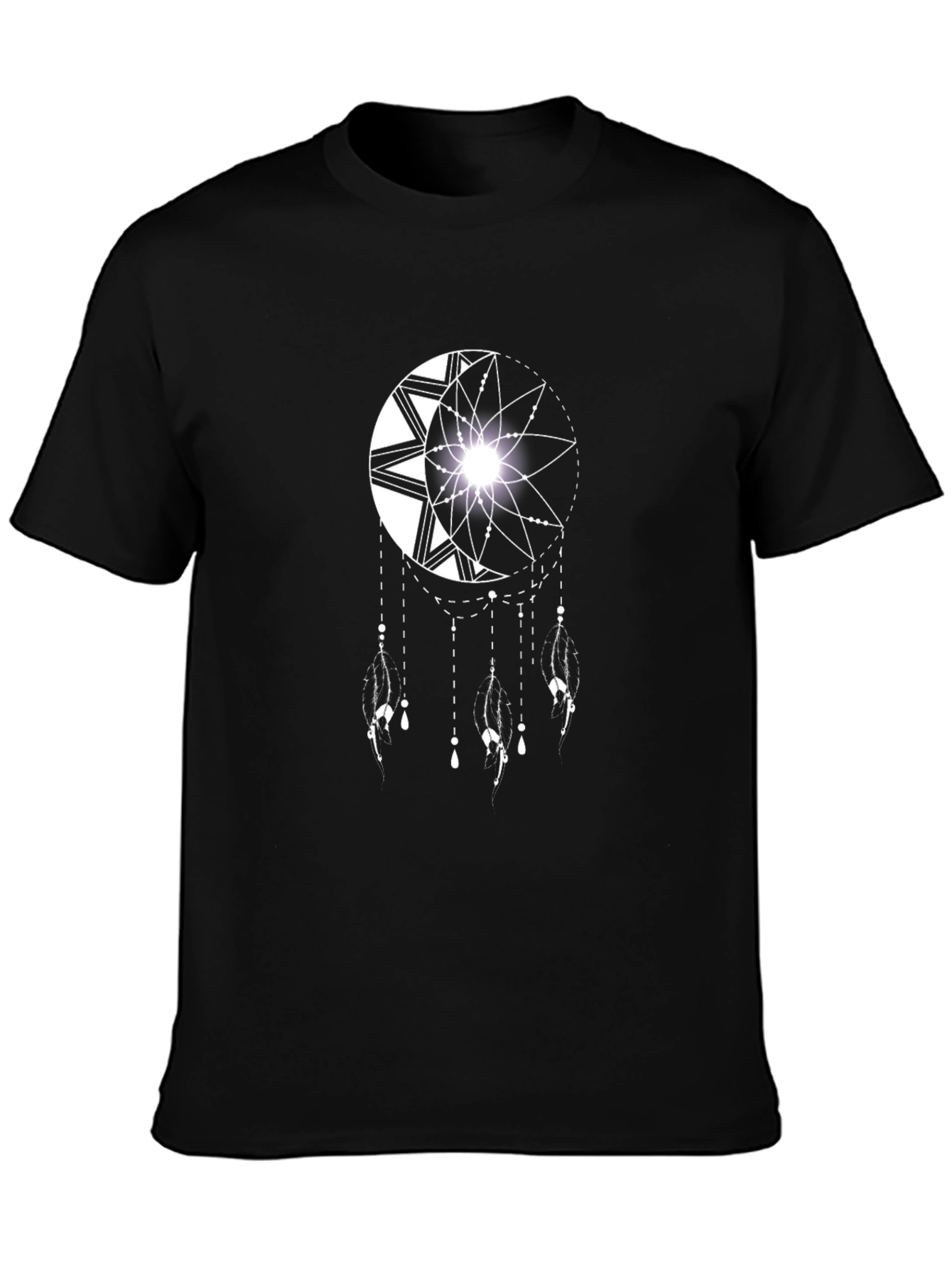 Dreamcatcher Graphic Black T-Shirt