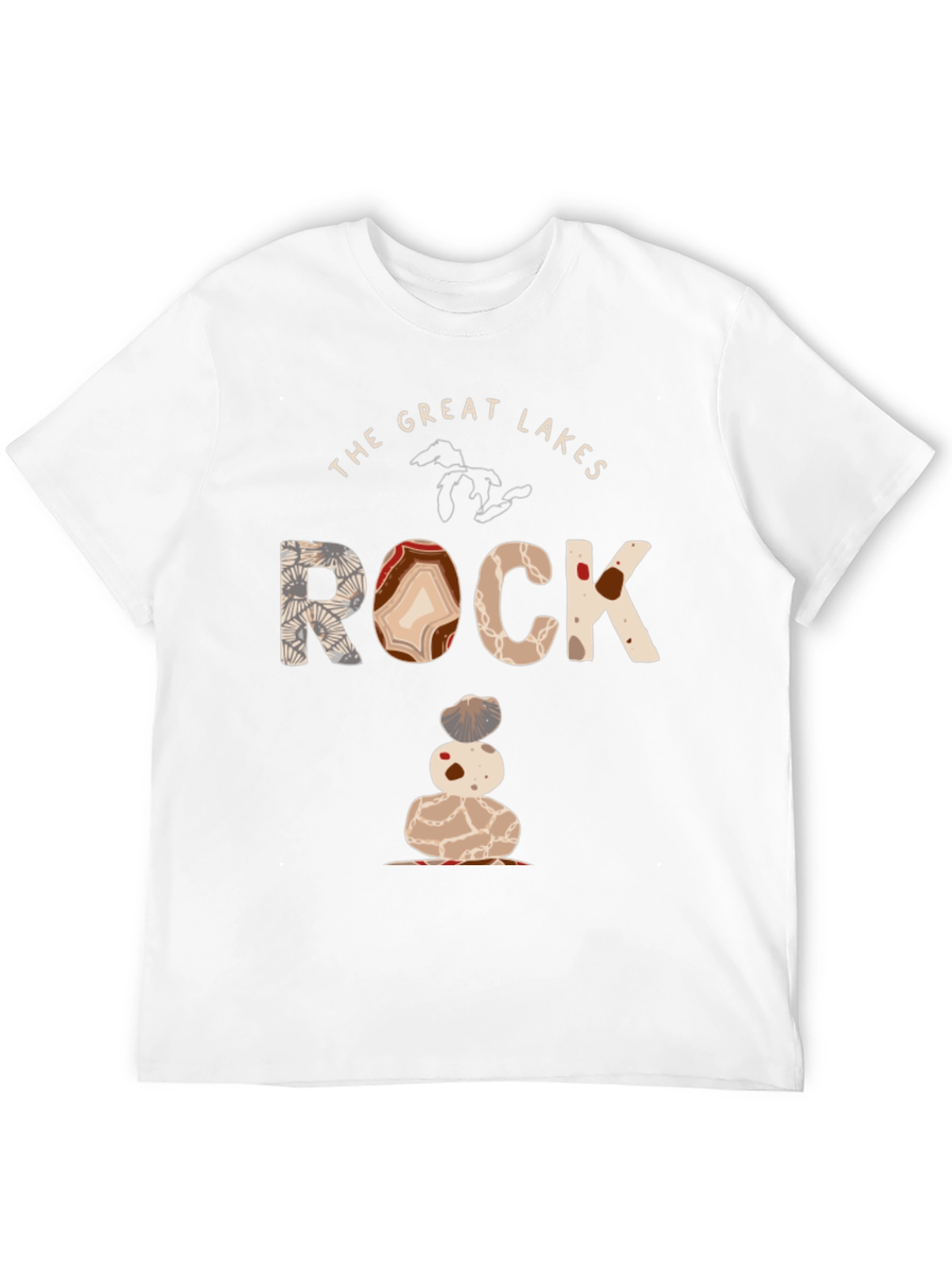 Great Lakes Rock Graphic Tee