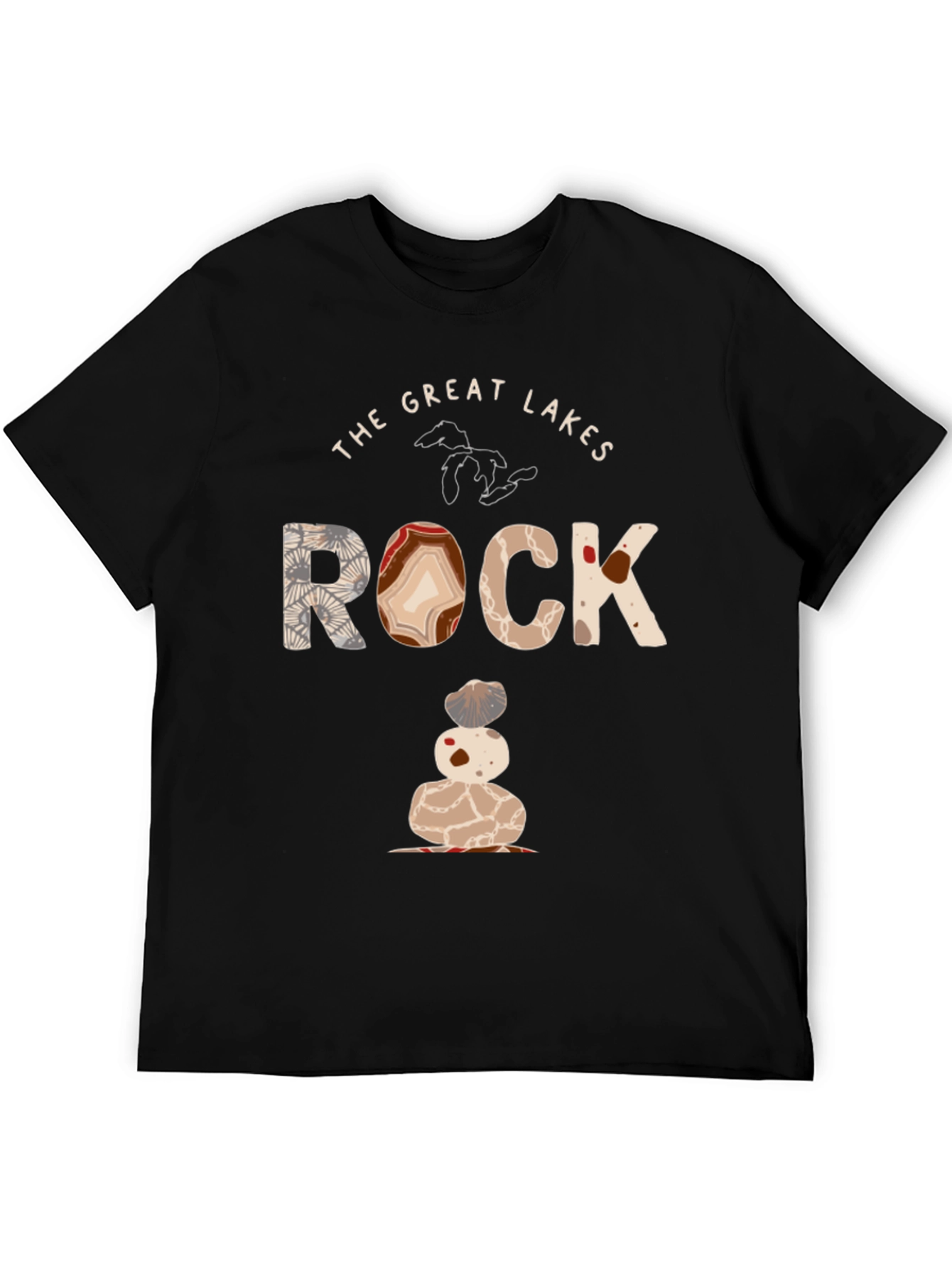 Great Lakes Rock Graphic Tee