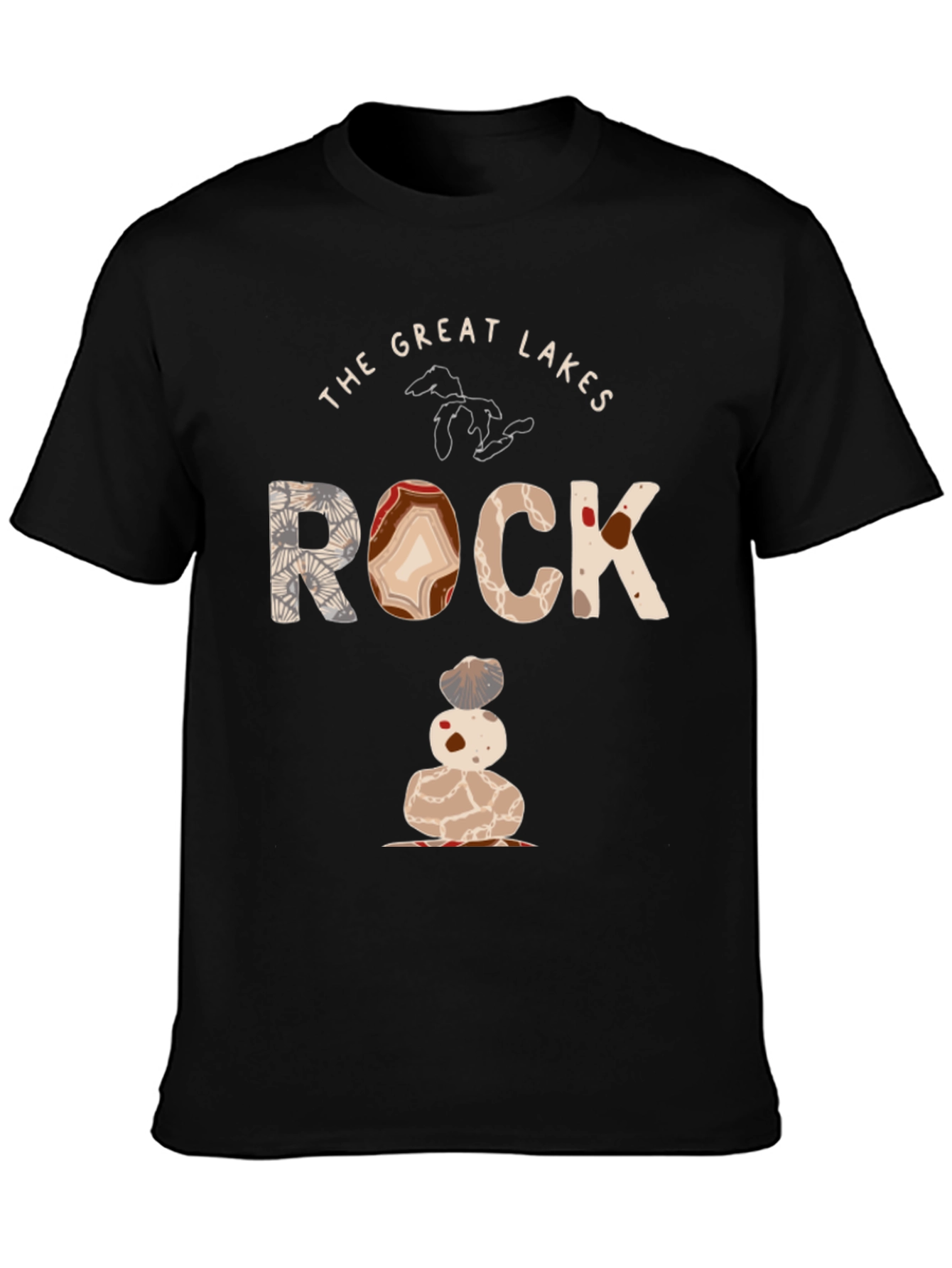 Great Lakes Rock Graphic Tee