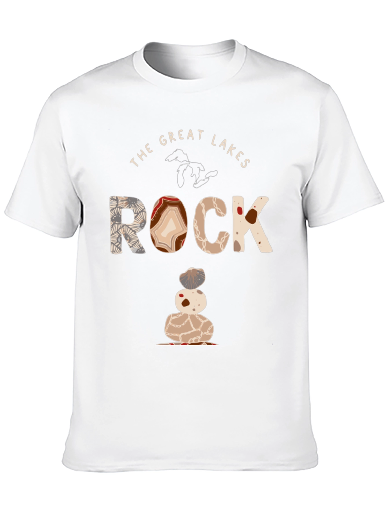 Great Lakes Rock Graphic Tee
