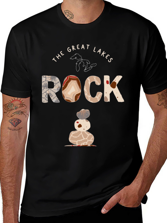 Great Lakes Rock Graphic Tee