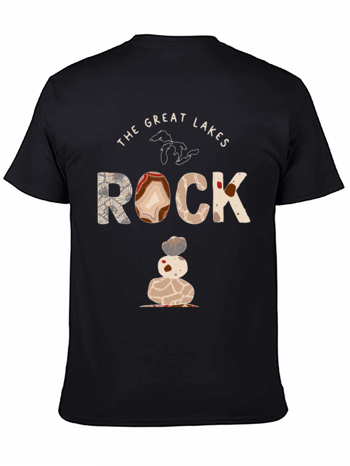 Great Lakes Rock Graphic Tee