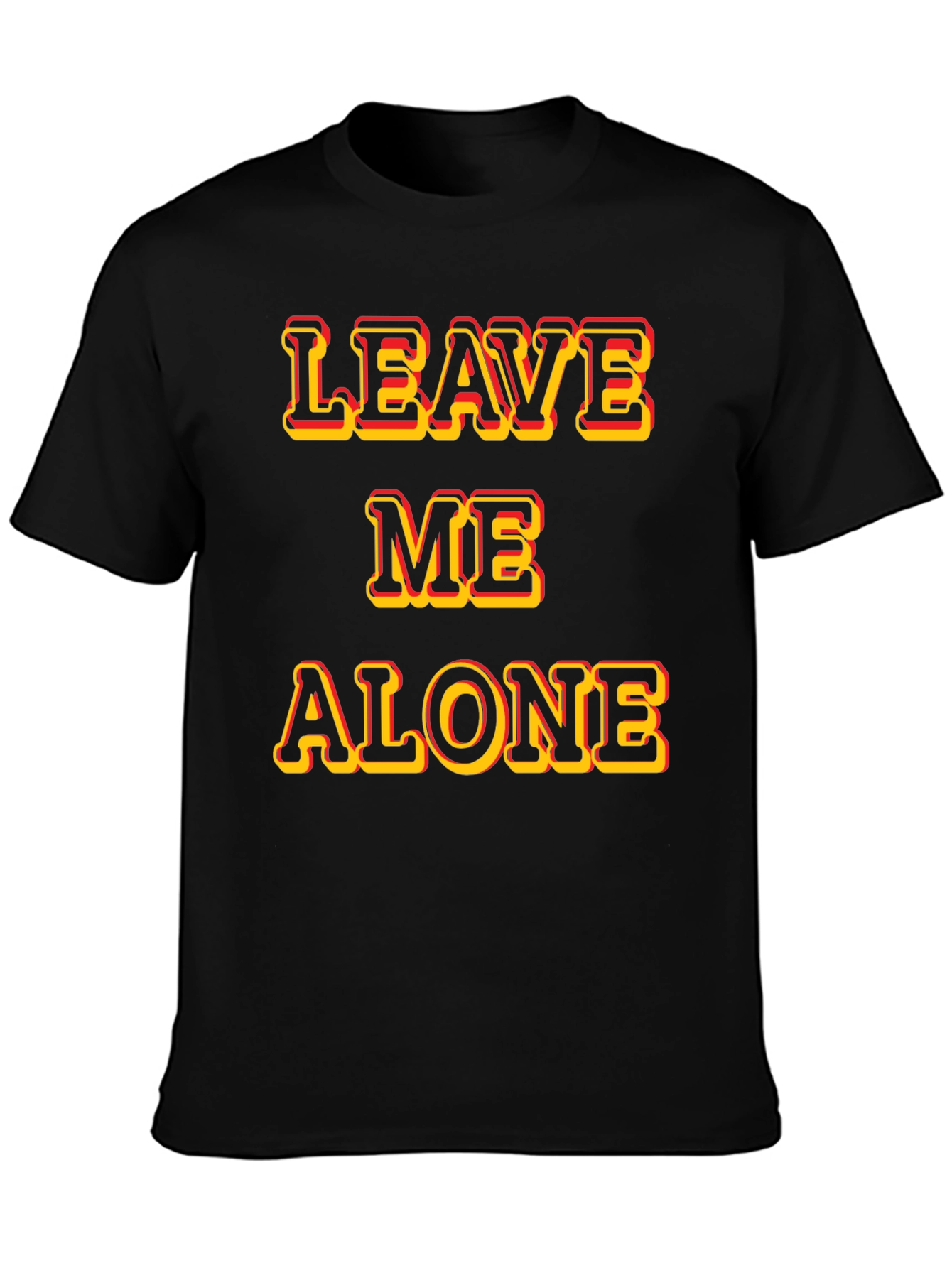 Leave Me Alone Graphic T-Shirt - Bold Statement Tee
