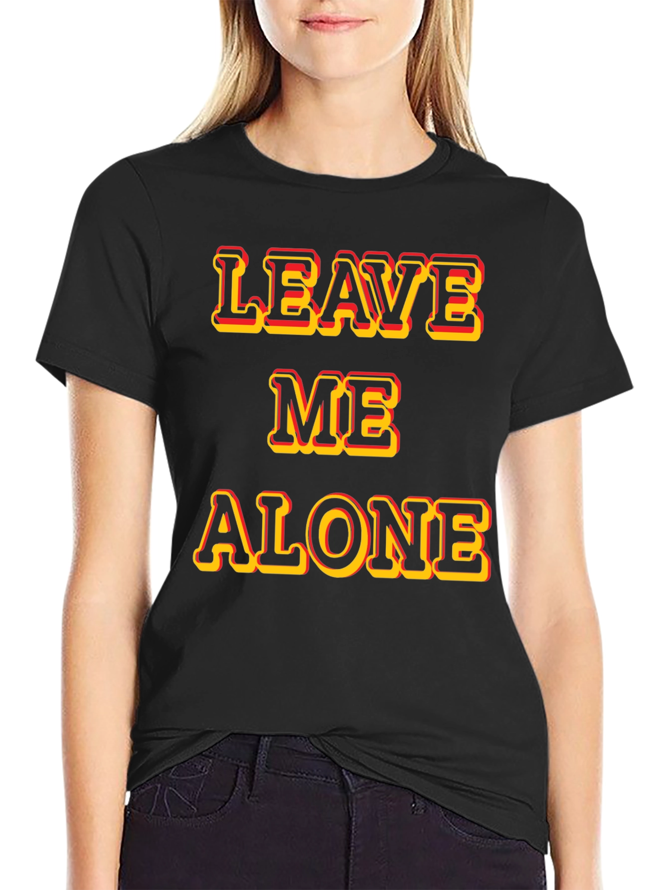 Leave Me Alone Graphic T-Shirt - Bold Statement Tee