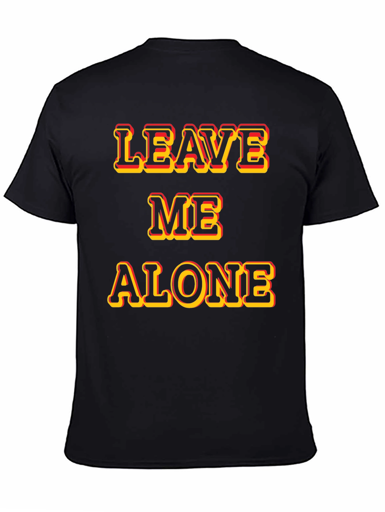 Leave Me Alone Graphic T-Shirt - Bold Statement Tee