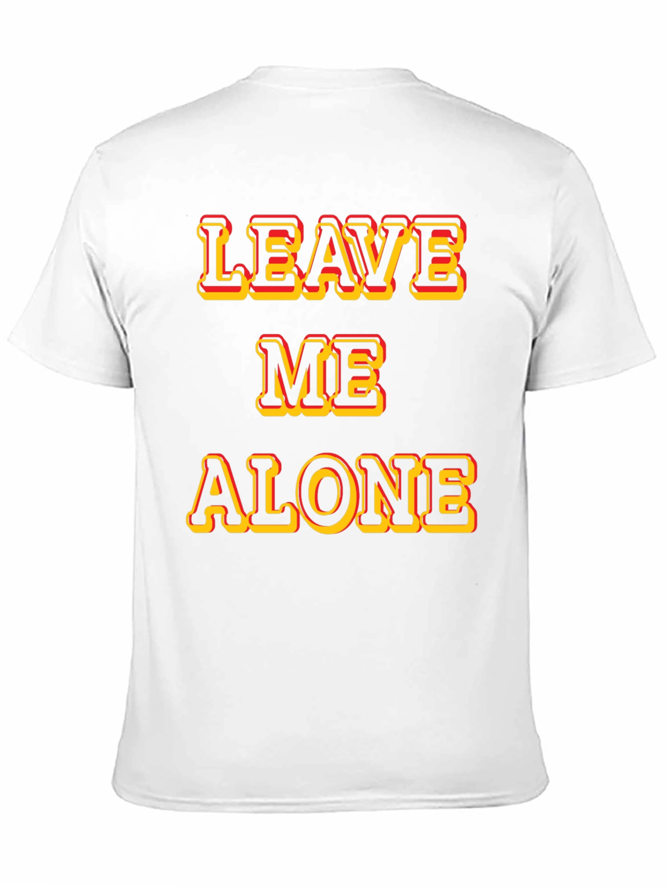 Leave Me Alone Graphic T-Shirt - Bold Statement Tee