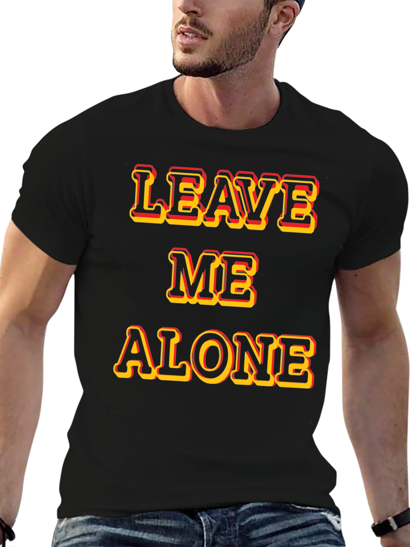 Leave Me Alone Graphic T-Shirt - Bold Statement Tee