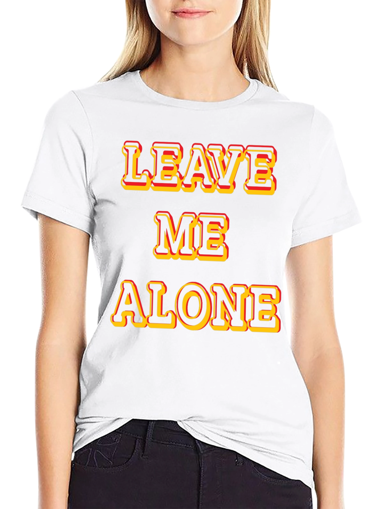Leave Me Alone Graphic T-Shirt - Bold Statement Tee