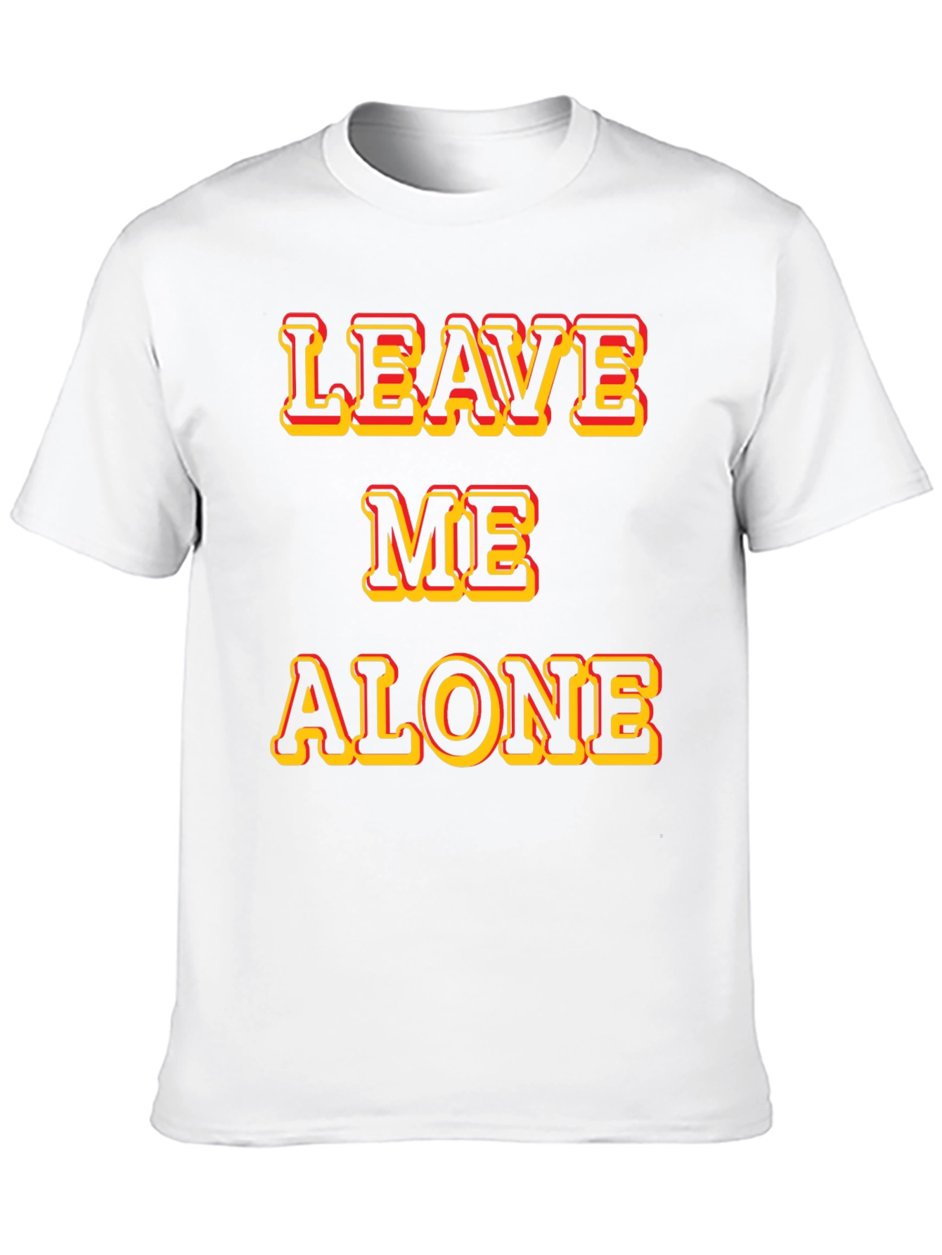 Leave Me Alone Graphic T-Shirt - Bold Statement Tee
