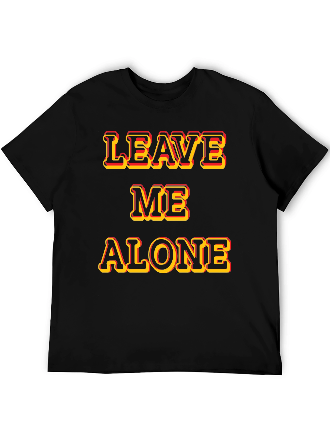 Leave Me Alone Graphic T-Shirt - Bold Statement Tee
