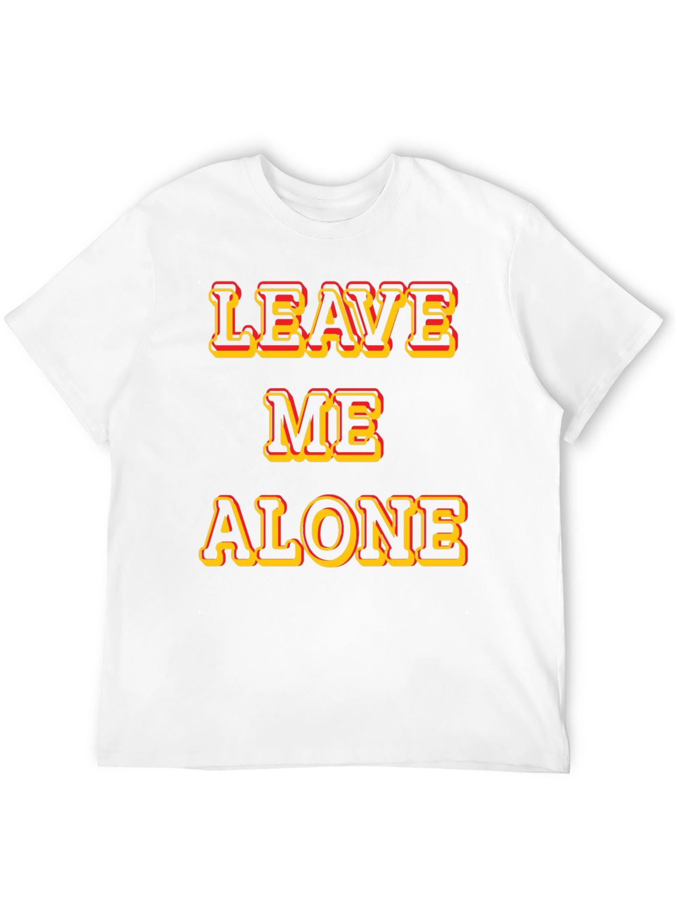 Leave Me Alone Graphic T-Shirt - Bold Statement Tee