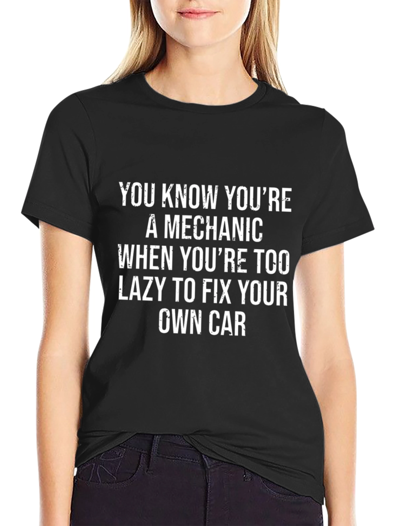Mechanic Too Lazy to Fix Car T-Shirt