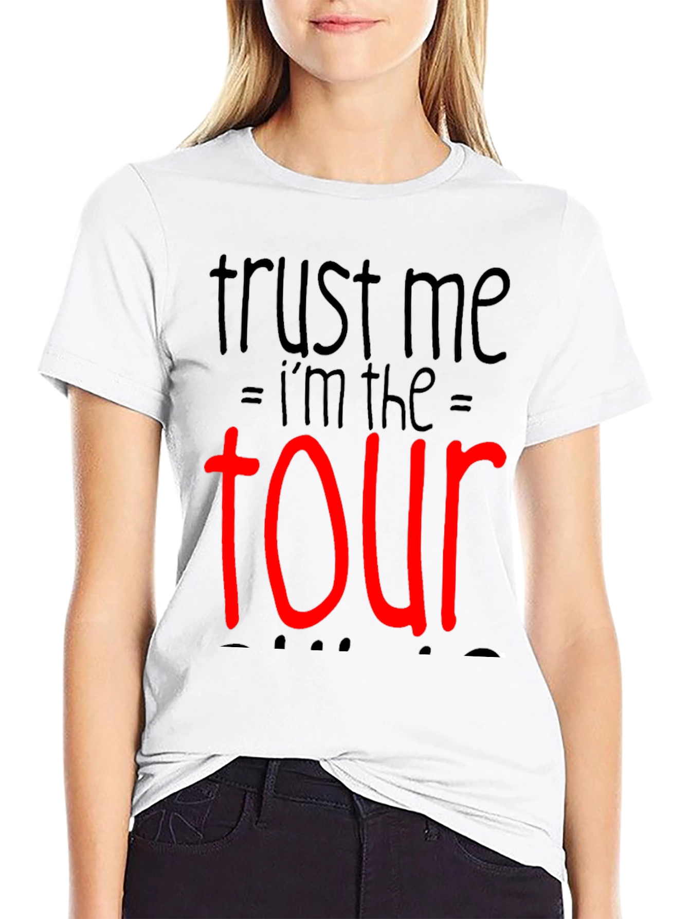 Trust Me Im The Tour Black T-Shirt