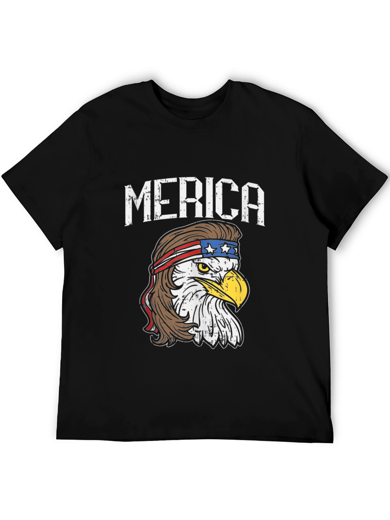 Merica Eagle Patriotic Graphic Tee