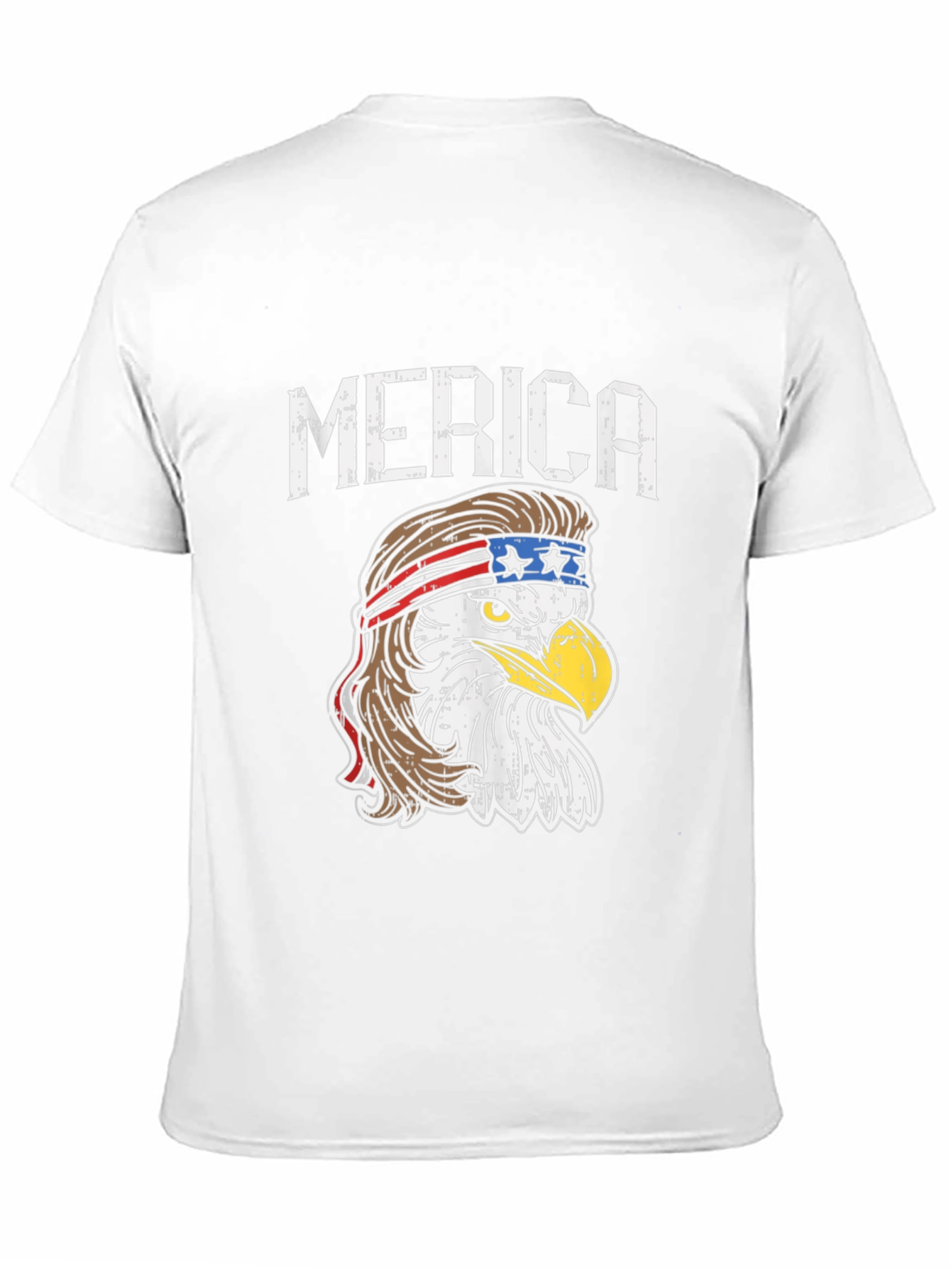 Merica Eagle Patriotic Graphic Tee