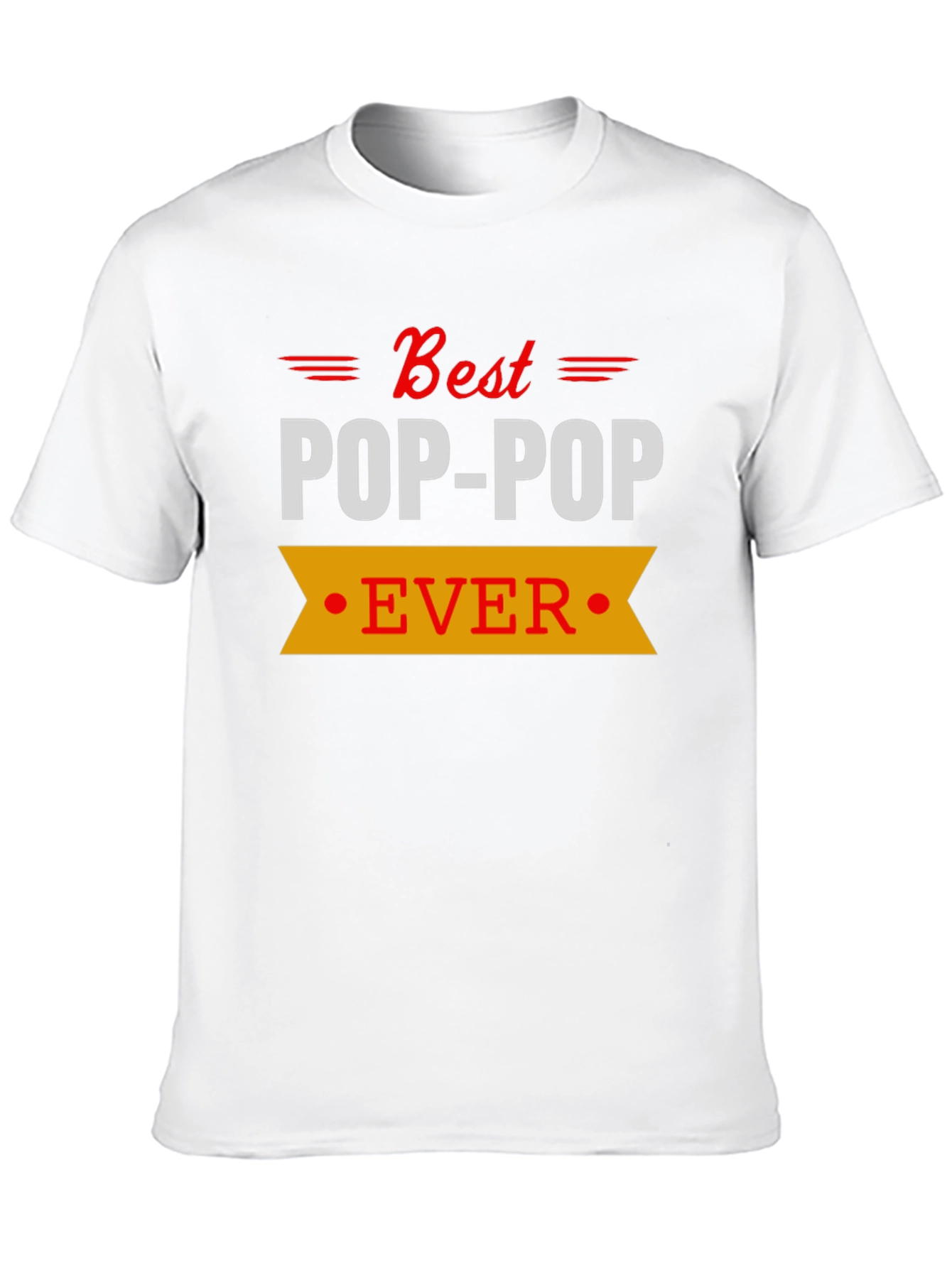 Best Pop-Pop Ever T-Shirt - Black