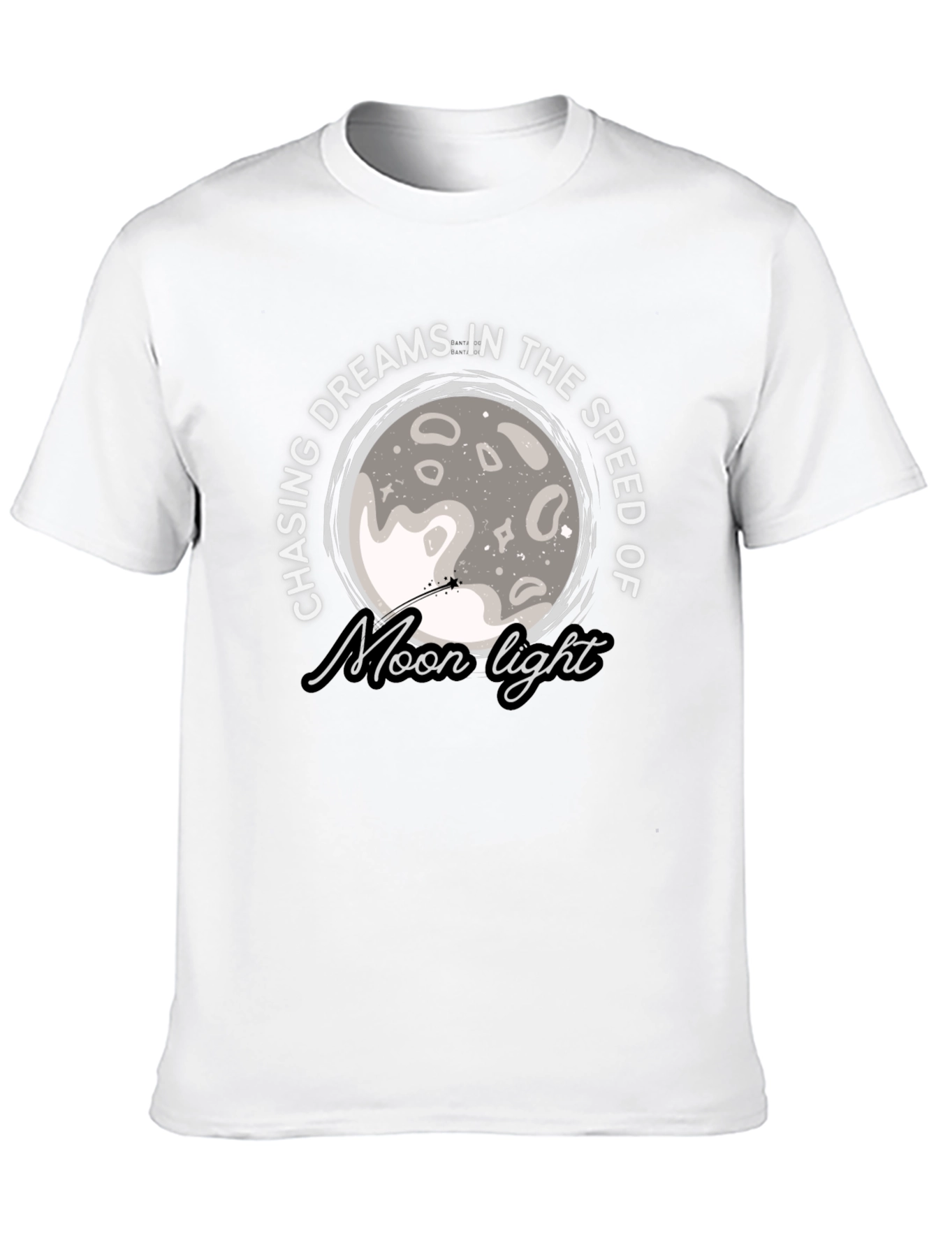 Chasing Dreams Moon Light Graphic T-Shirt