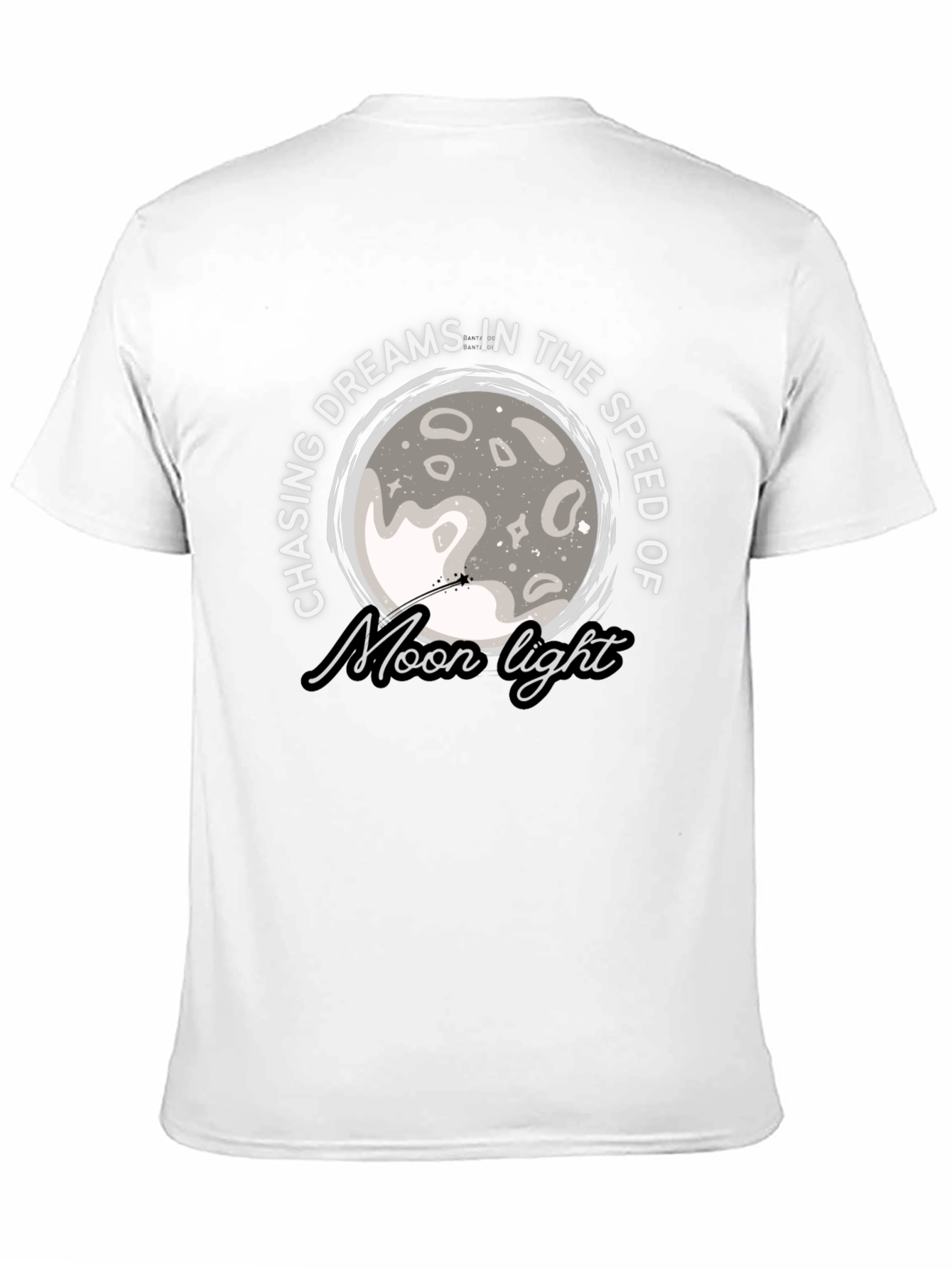 Chasing Dreams Moon Light Graphic T-Shirt