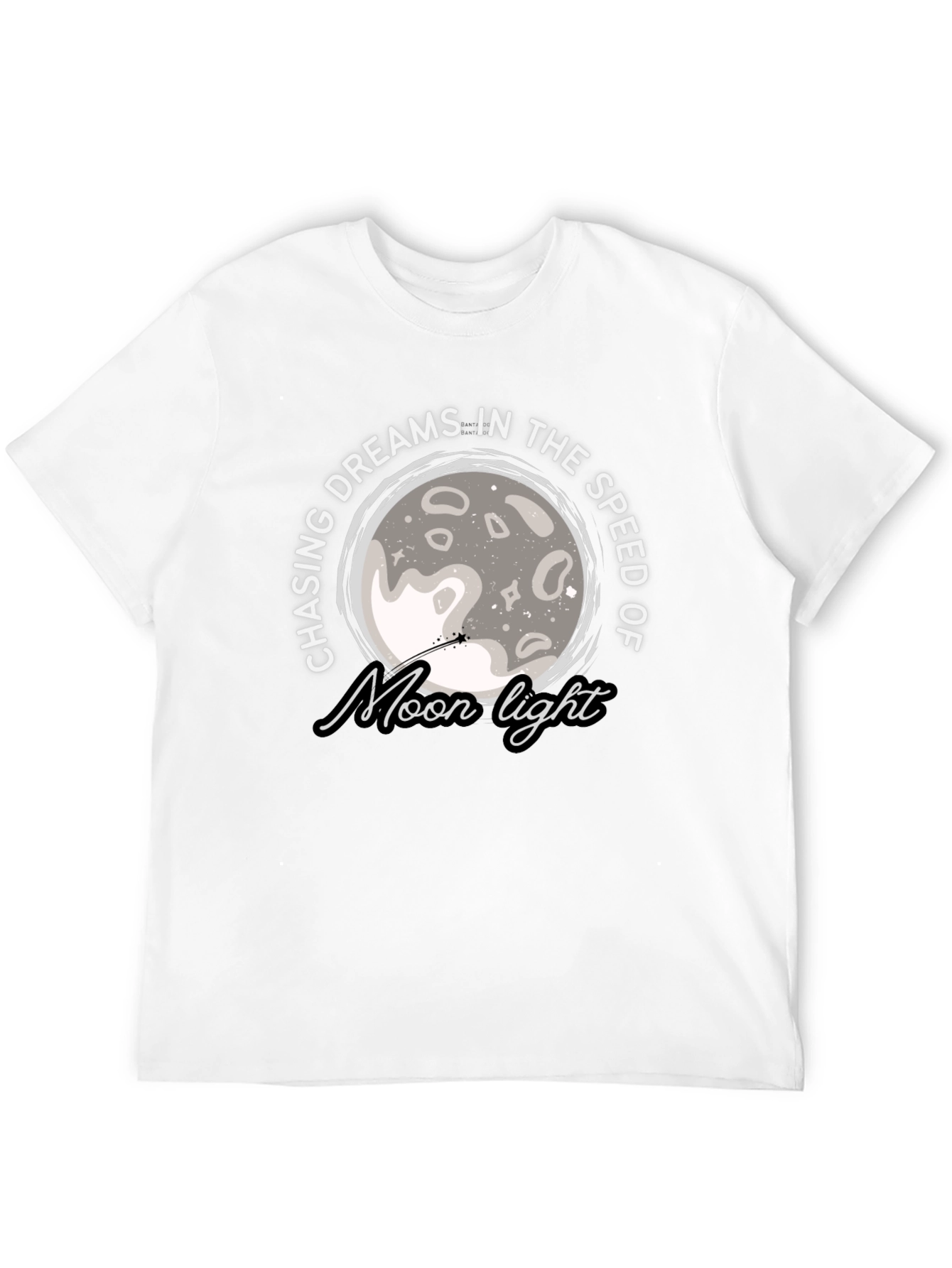 Chasing Dreams Moon Light Graphic T-Shirt