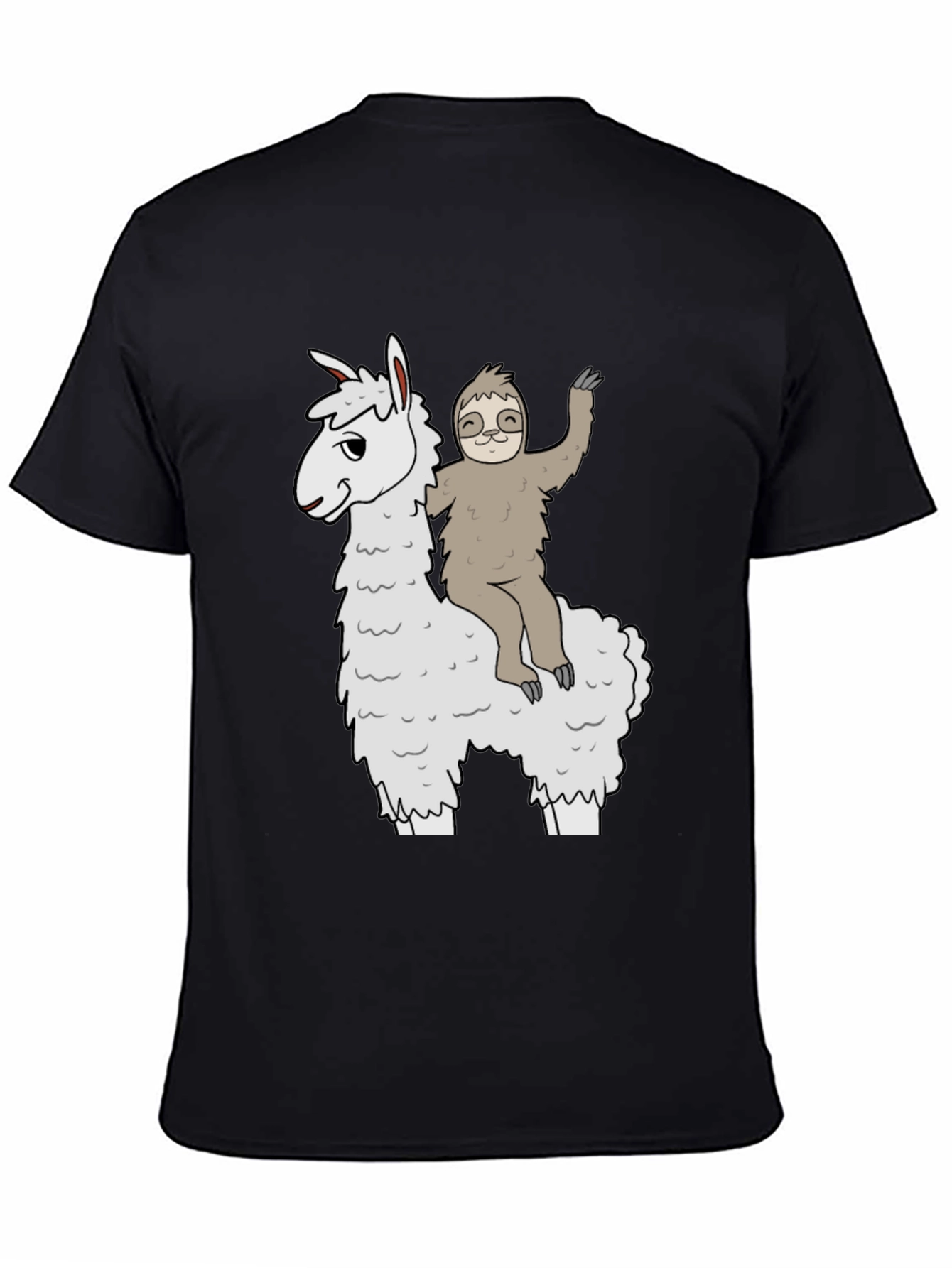 Llama & Sloth T-Shirt - Fun Graphic Tee
