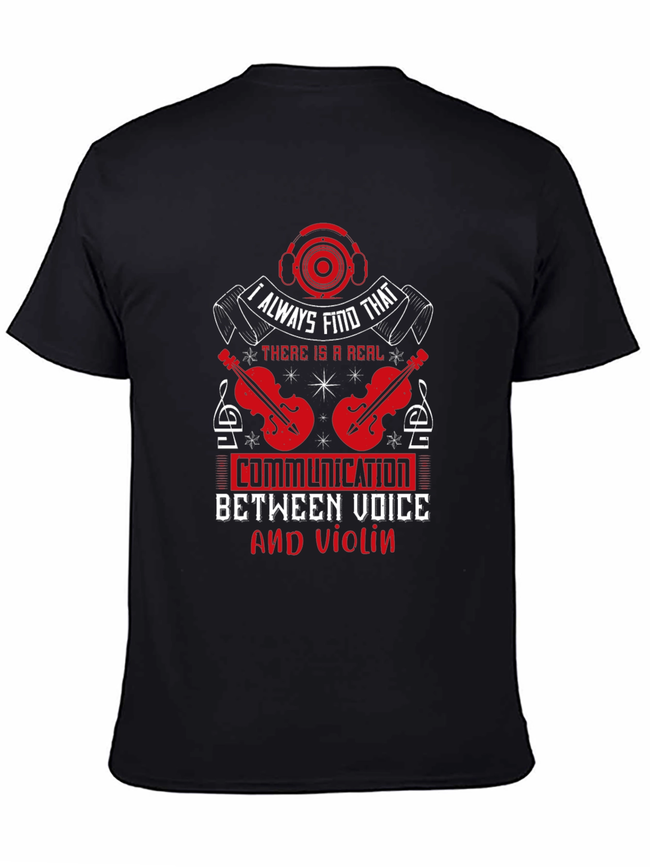 Voice and Violin Communication T-Shirt