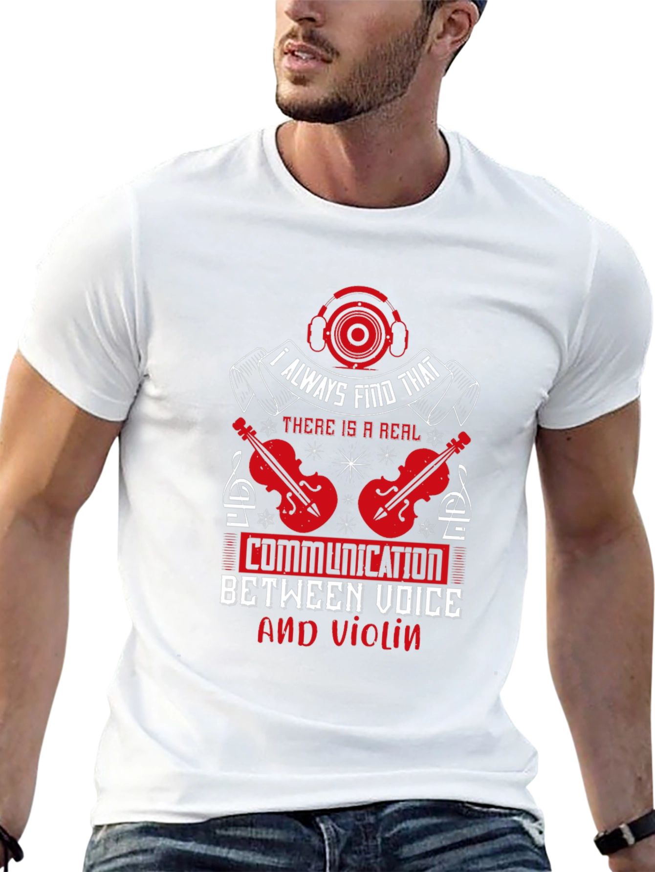 Voice and Violin Communication T-Shirt
