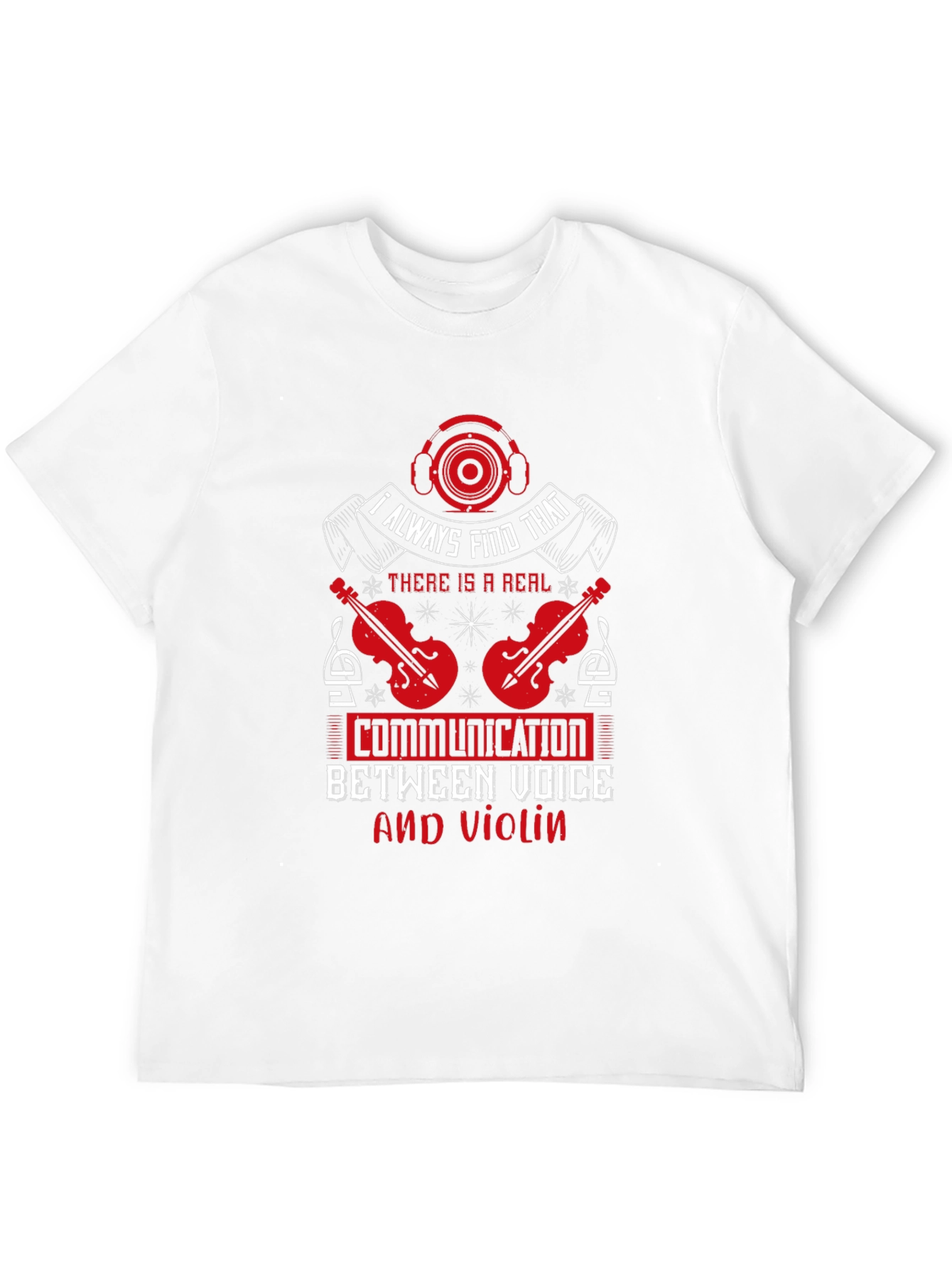 Voice and Violin Communication T-Shirt