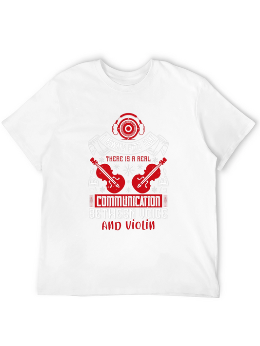 Voice and Violin Communication T-Shirt
