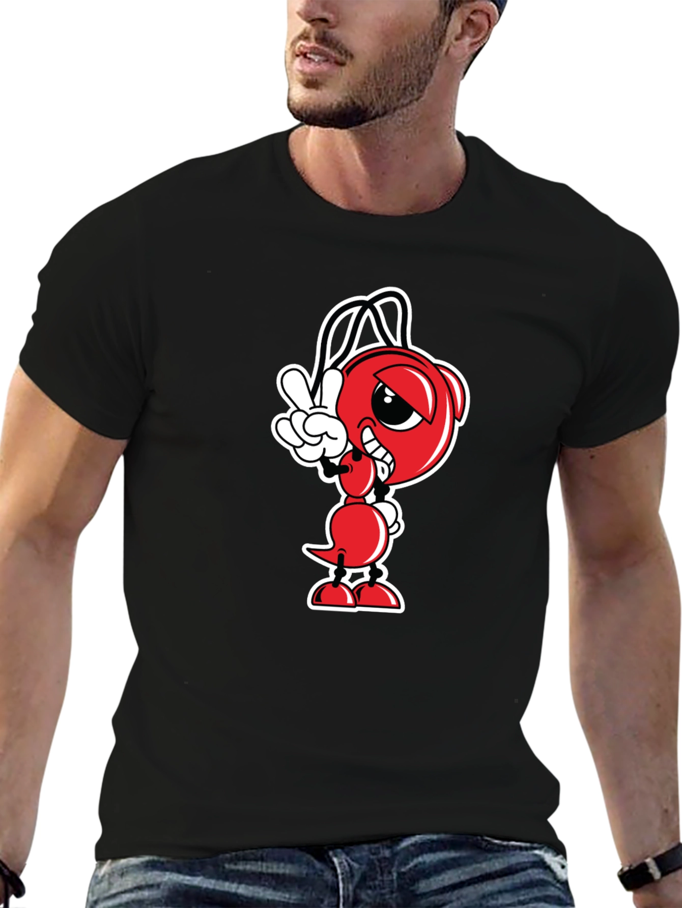 Cool Cartoon Ant T-Shirt