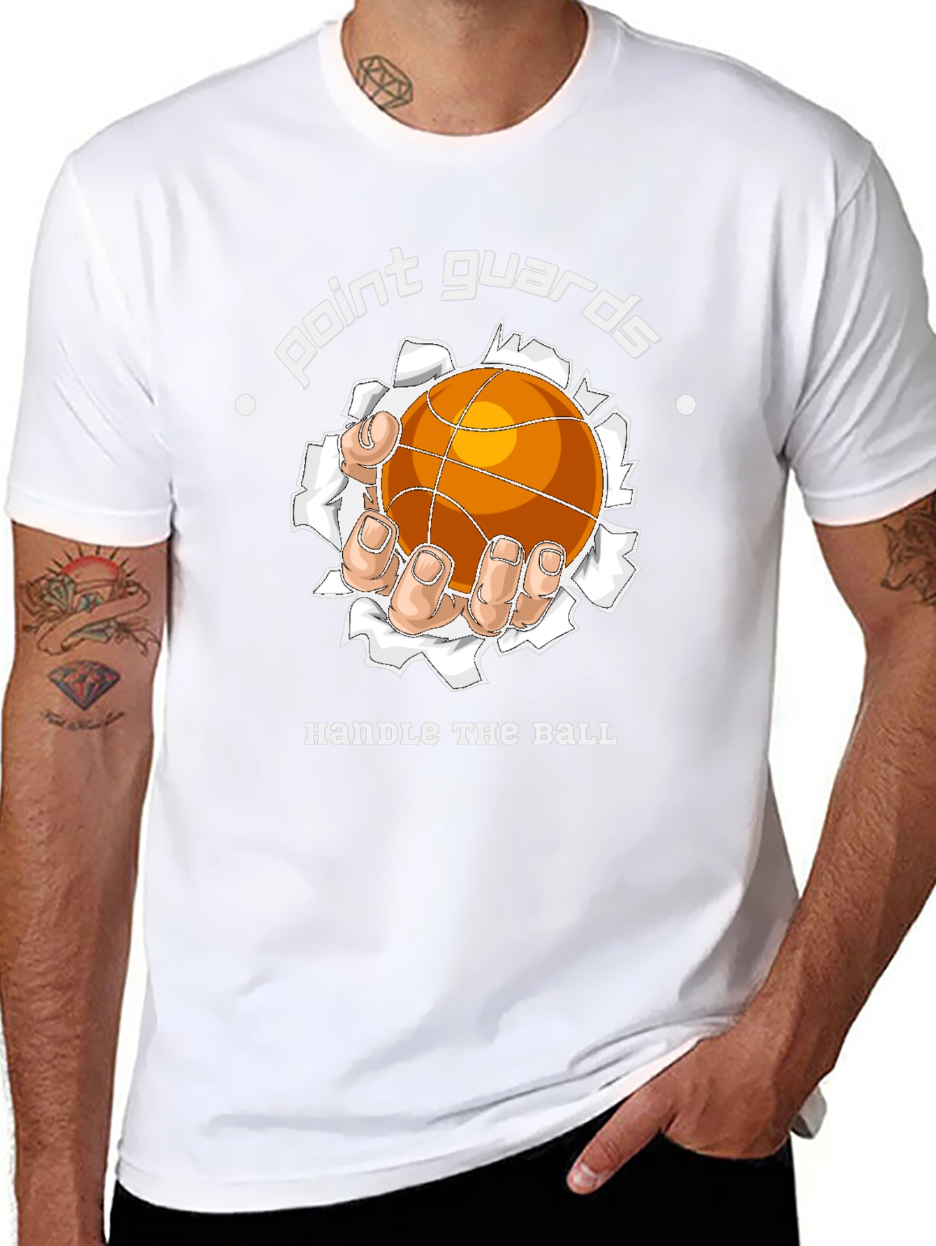 Point Guards Handle The Ball T-Shirt