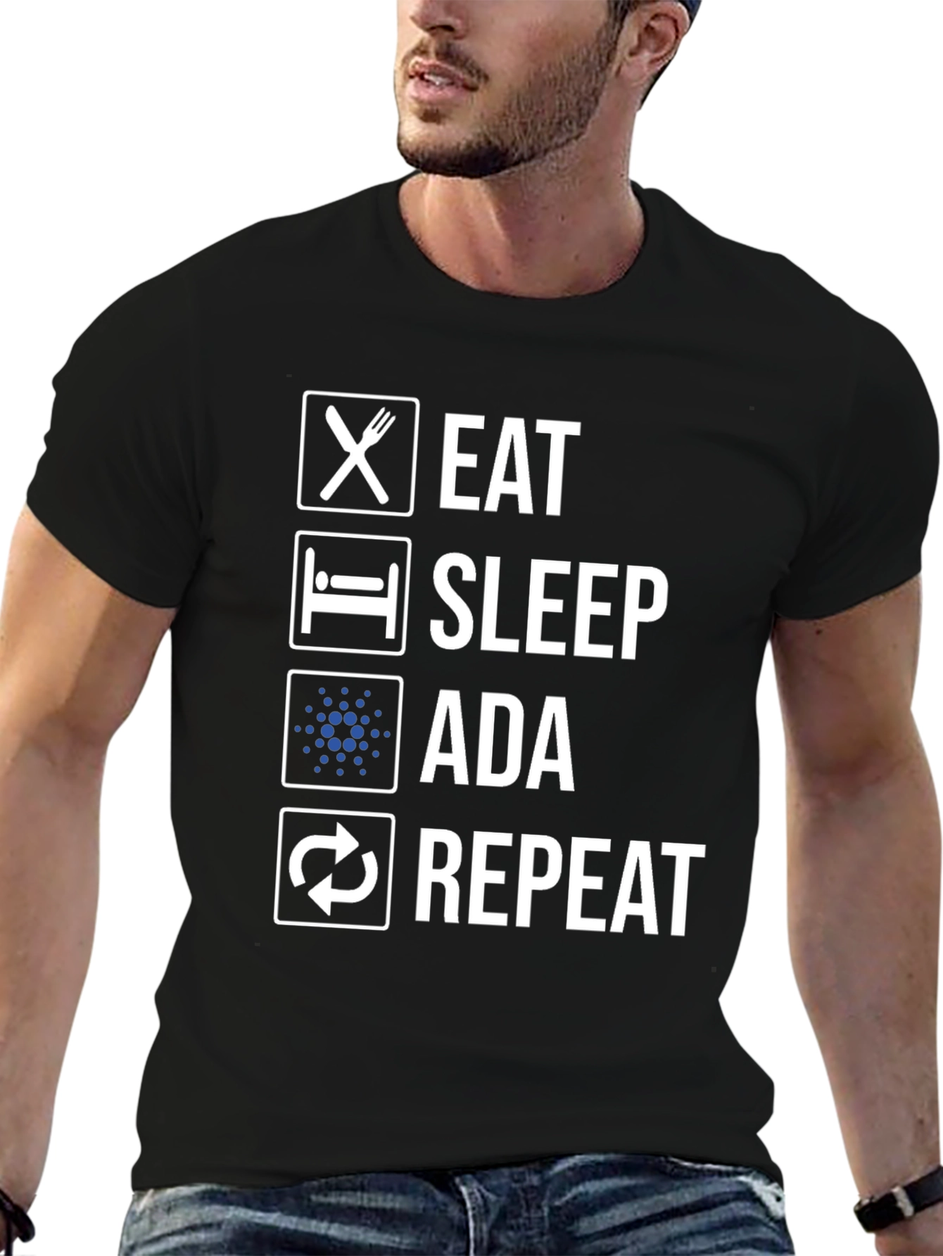 Eat Sleep ADA Repeat T-Shirt