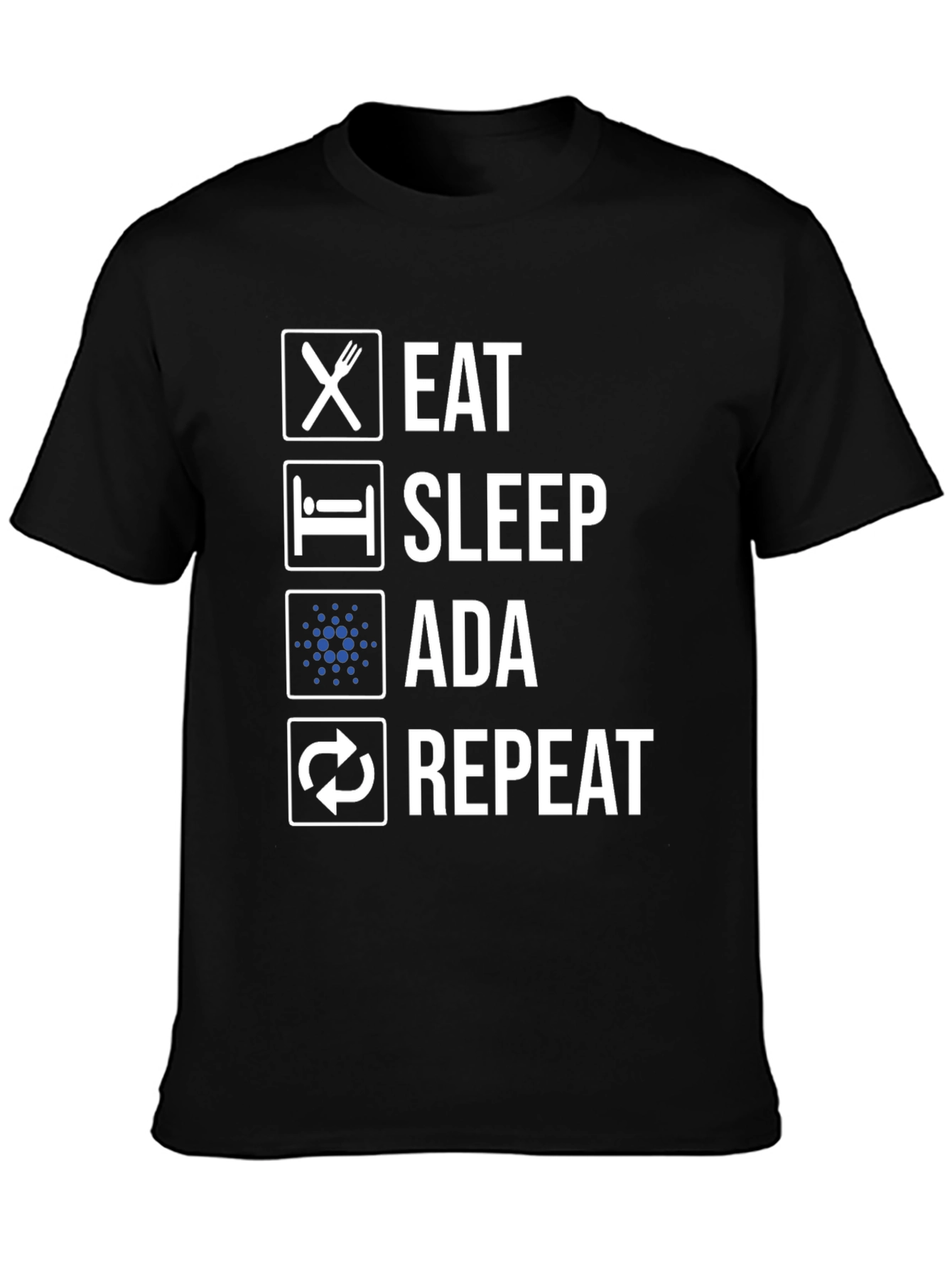 Eat Sleep ADA Repeat T-Shirt